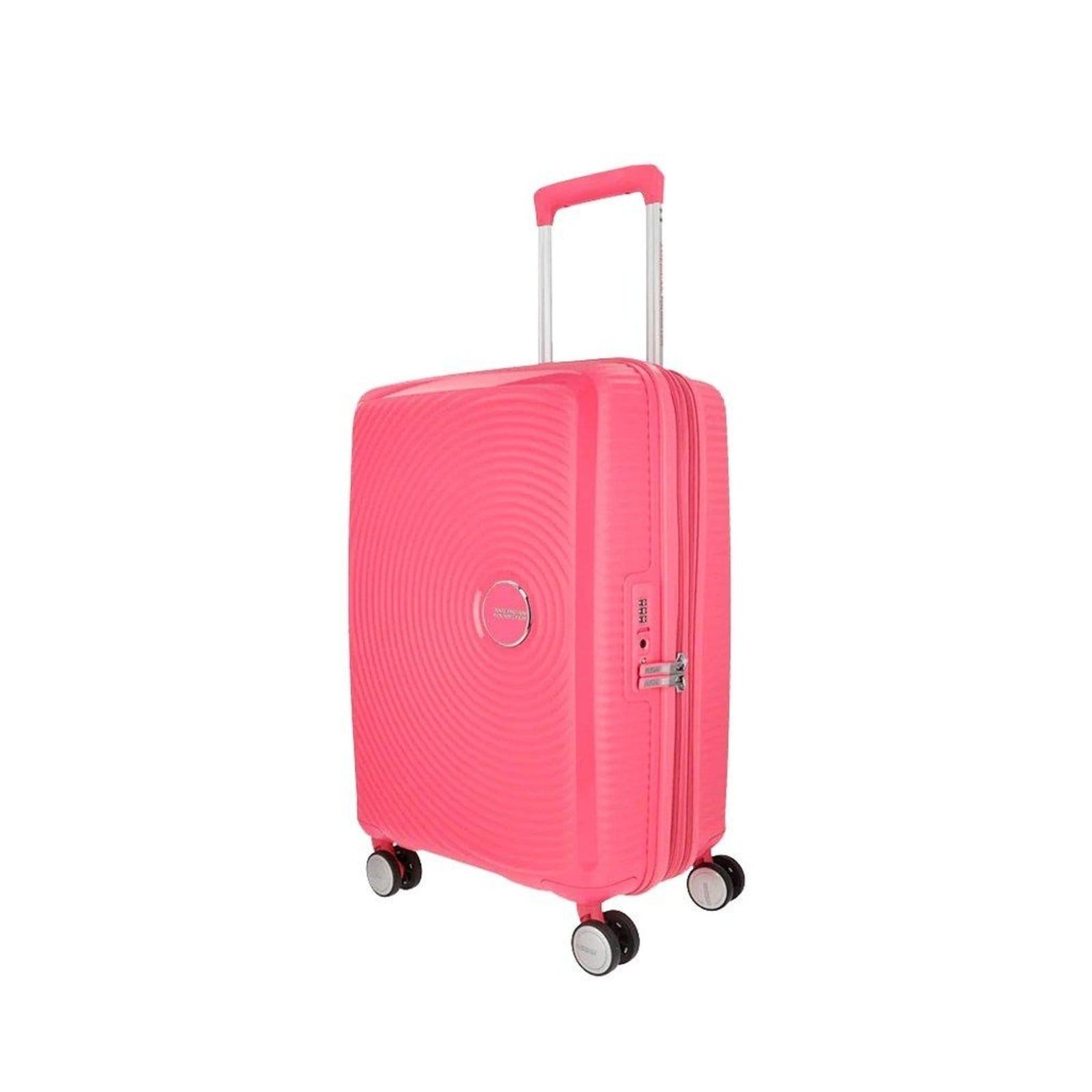 Vista 2 Mala de Bordo American Tourister Expansível Rosa Vibrante American Tourister incolor rosa