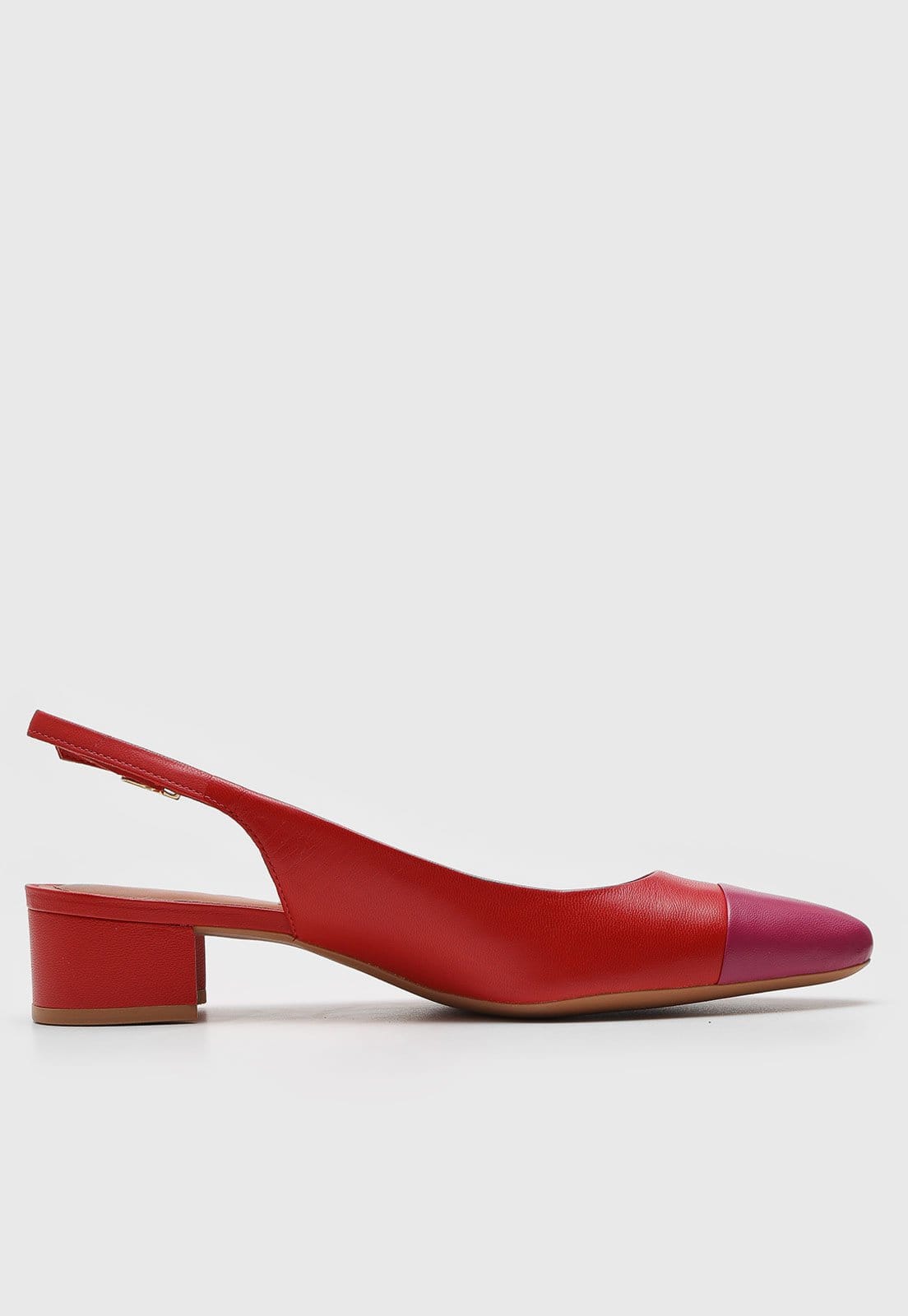 Vista 2 Scarpin Slingback Santa Lolla Color Santa Lolla caramelo