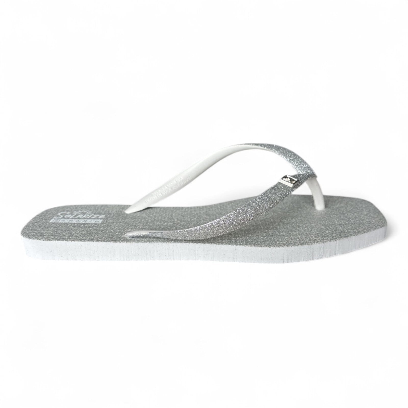 Vista 2 Chinelo Feminino Ramarim Solarize Glitter 241242-3 RAMARIM prata