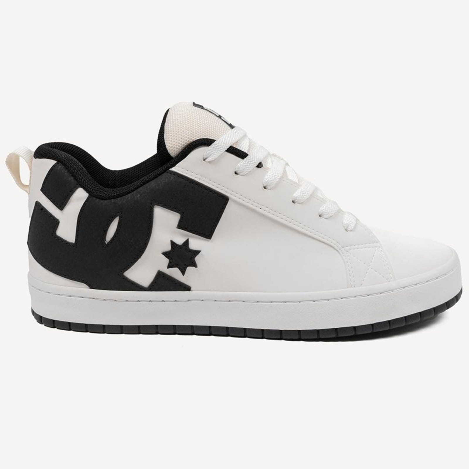 Vista principal Tênis DC Shoes DC Court Graffik SD WT25 White/Black DC Shoes branco white