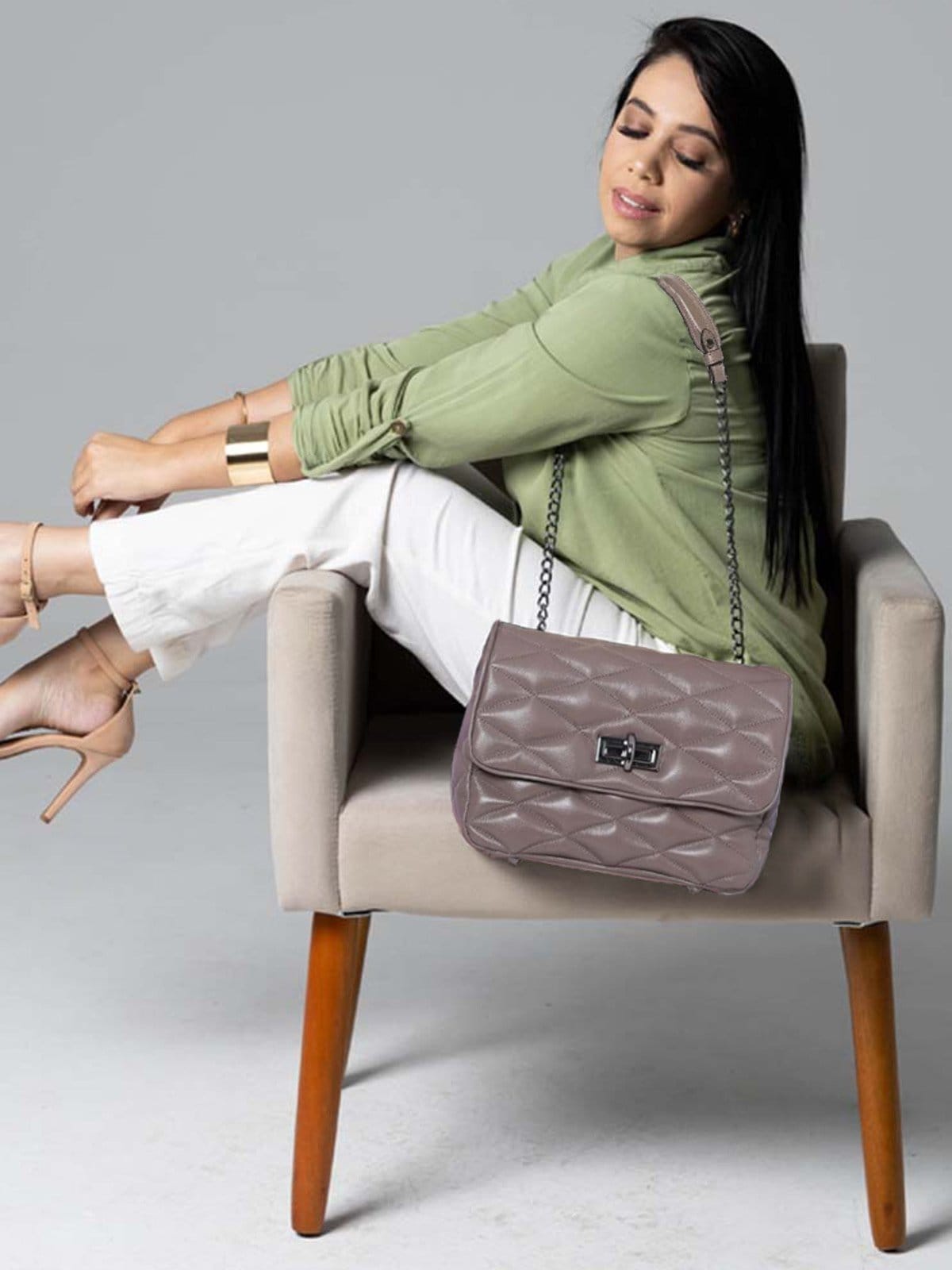 Bolsa de Couro Griffazzi Toddy