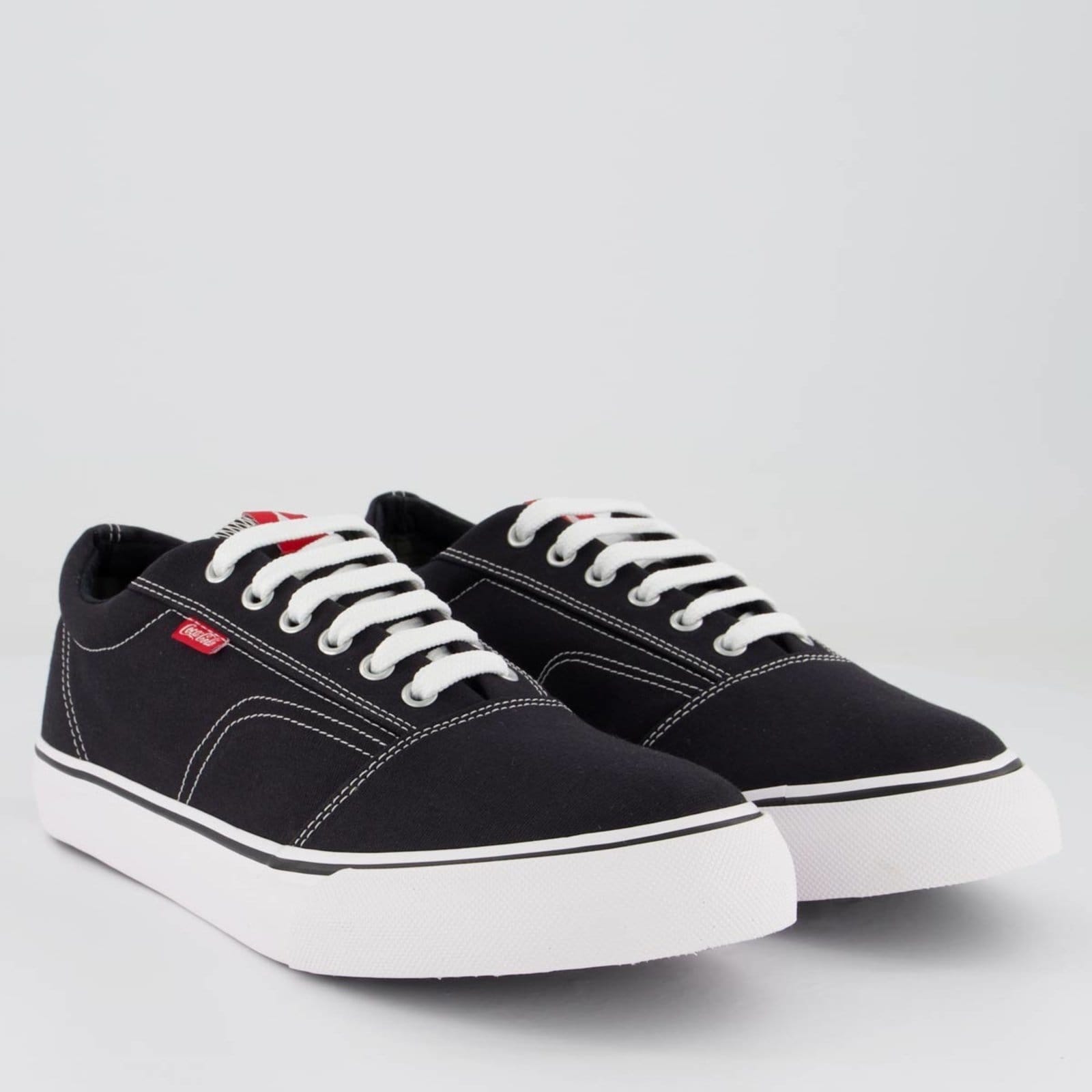 Vista 2 Tênis Coca Cola Surplay Canvas Coca-Cola preto