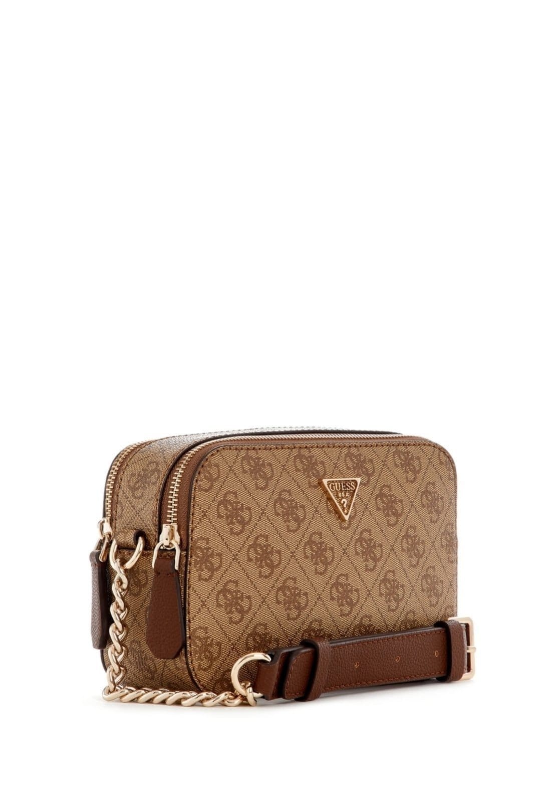 Vista 2 Bolsa Guess Noelle Ii Camera Transversal Guess caramelo