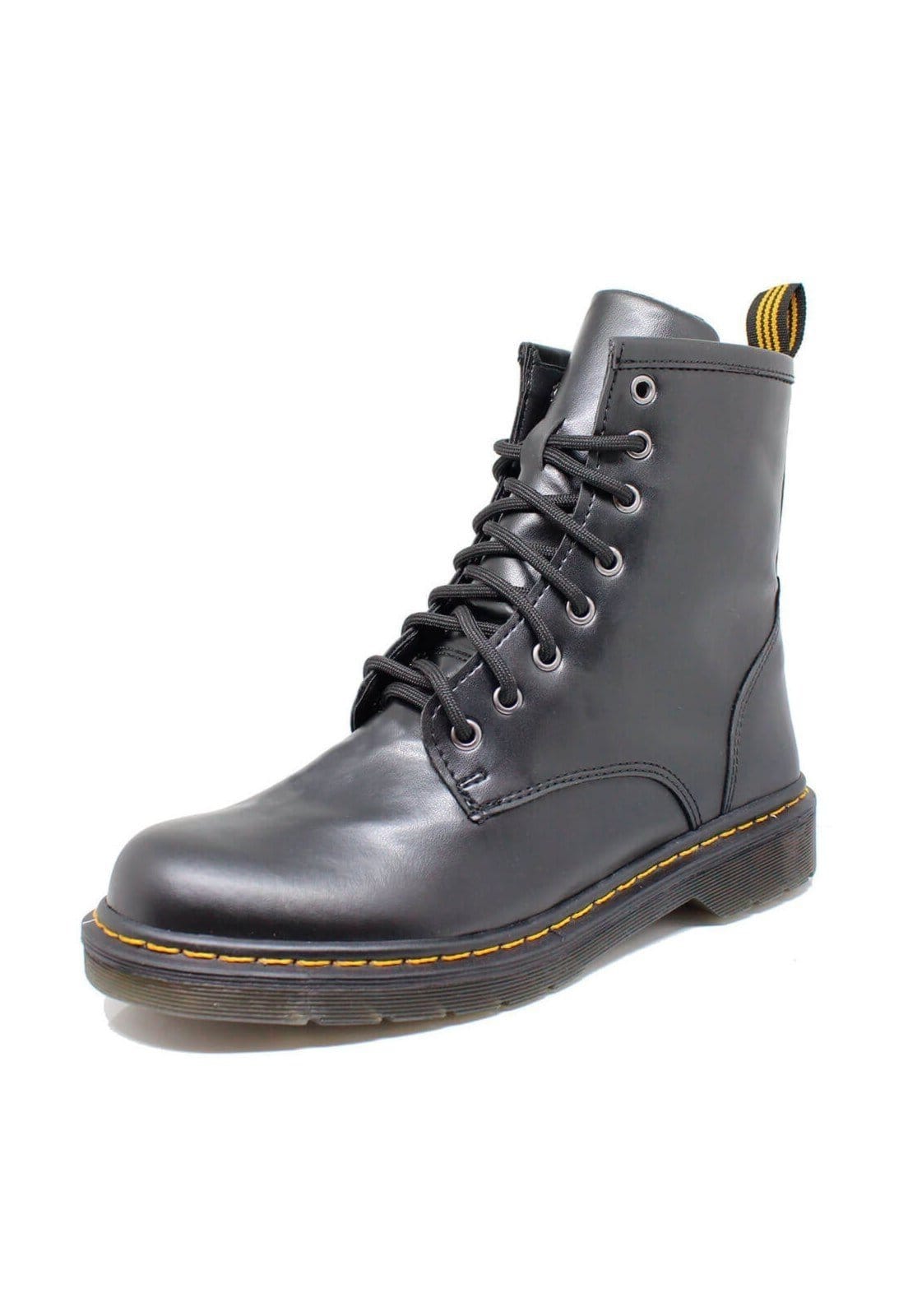 Coturno Inglês Estilo Veggie Grafite Fosco Baixa