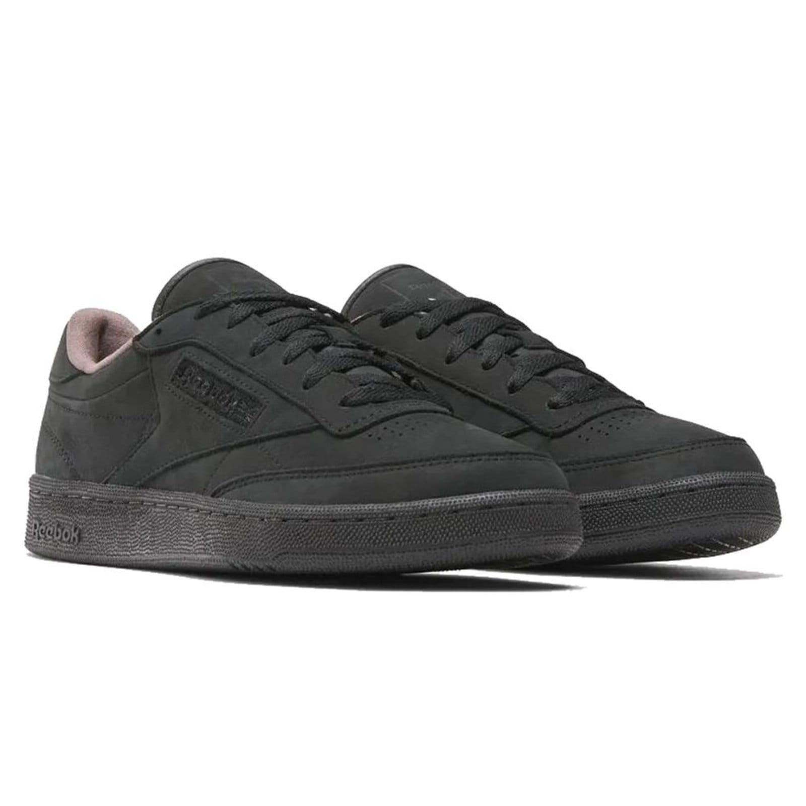 Vista 2 Tênis Reebok Club C Vintage 40TH Anniversary Black/Black/Grey Reebok preto black