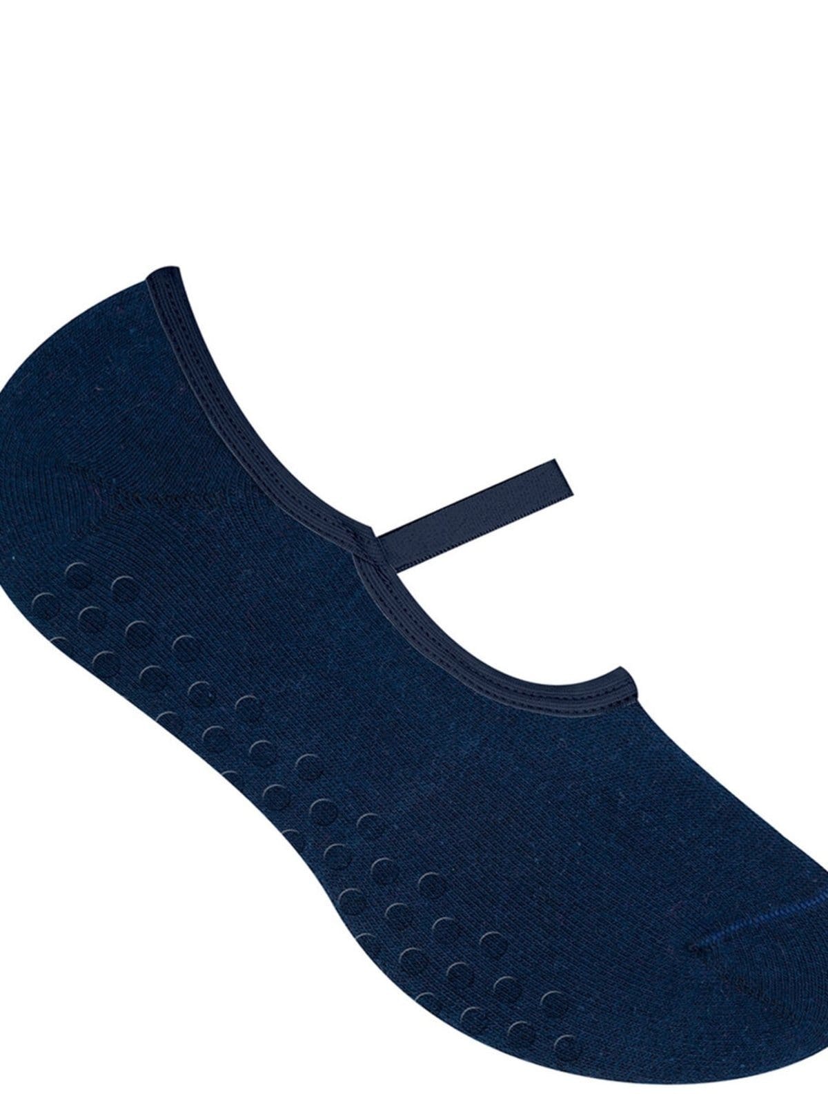 Vista 2 Sapatilha Antiderrapante Pilates Selene SELENE azul marinho