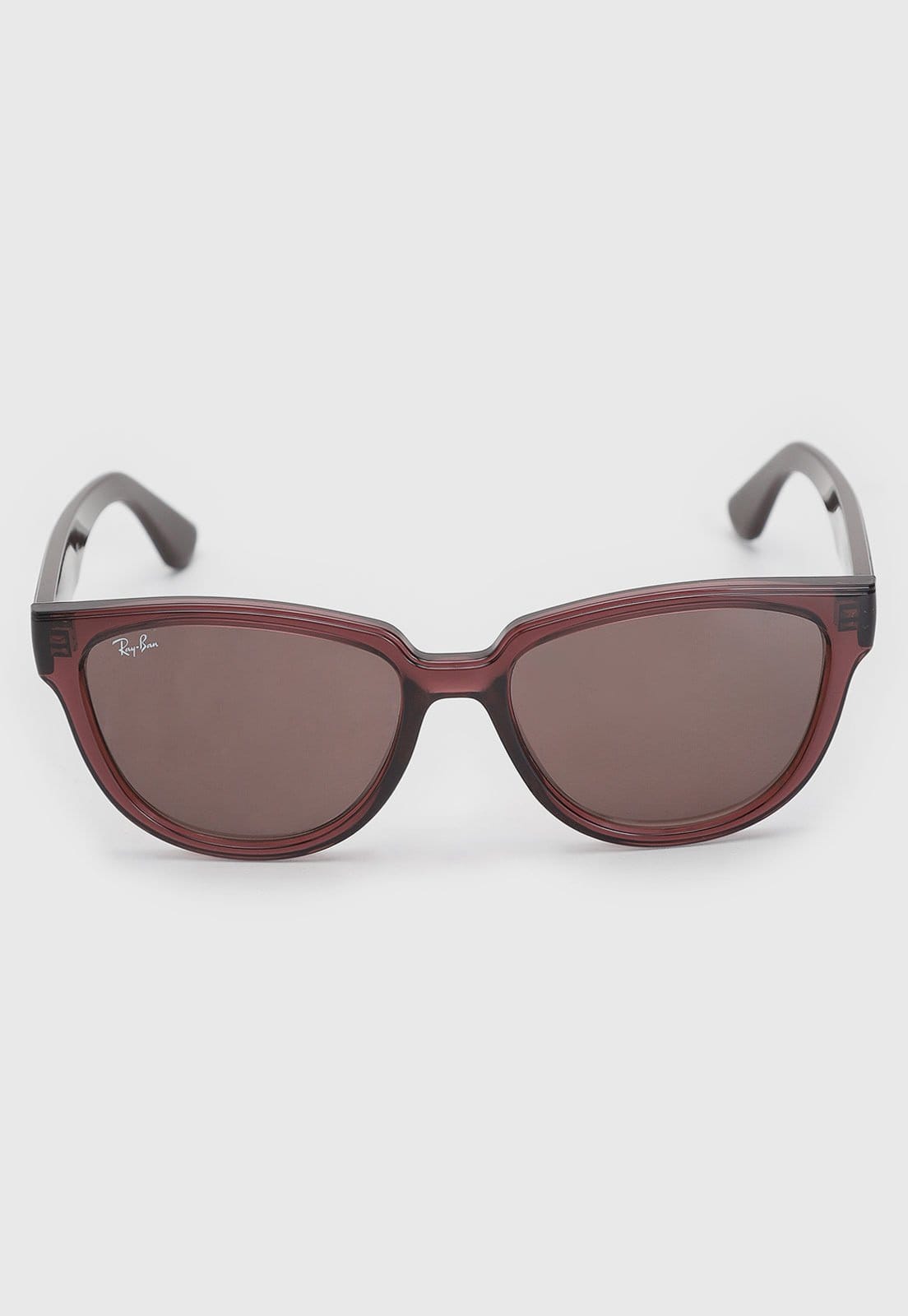 Vista 2 Óculos de Sol Feminino Ray-Ban Armação Translúcido Ray-Ban vinho