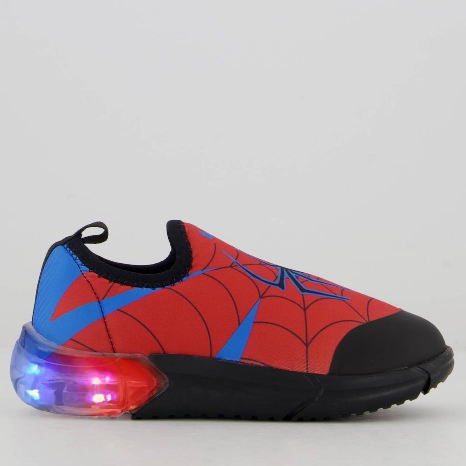 Tênis Bibi Luzes Space Homem Aranha