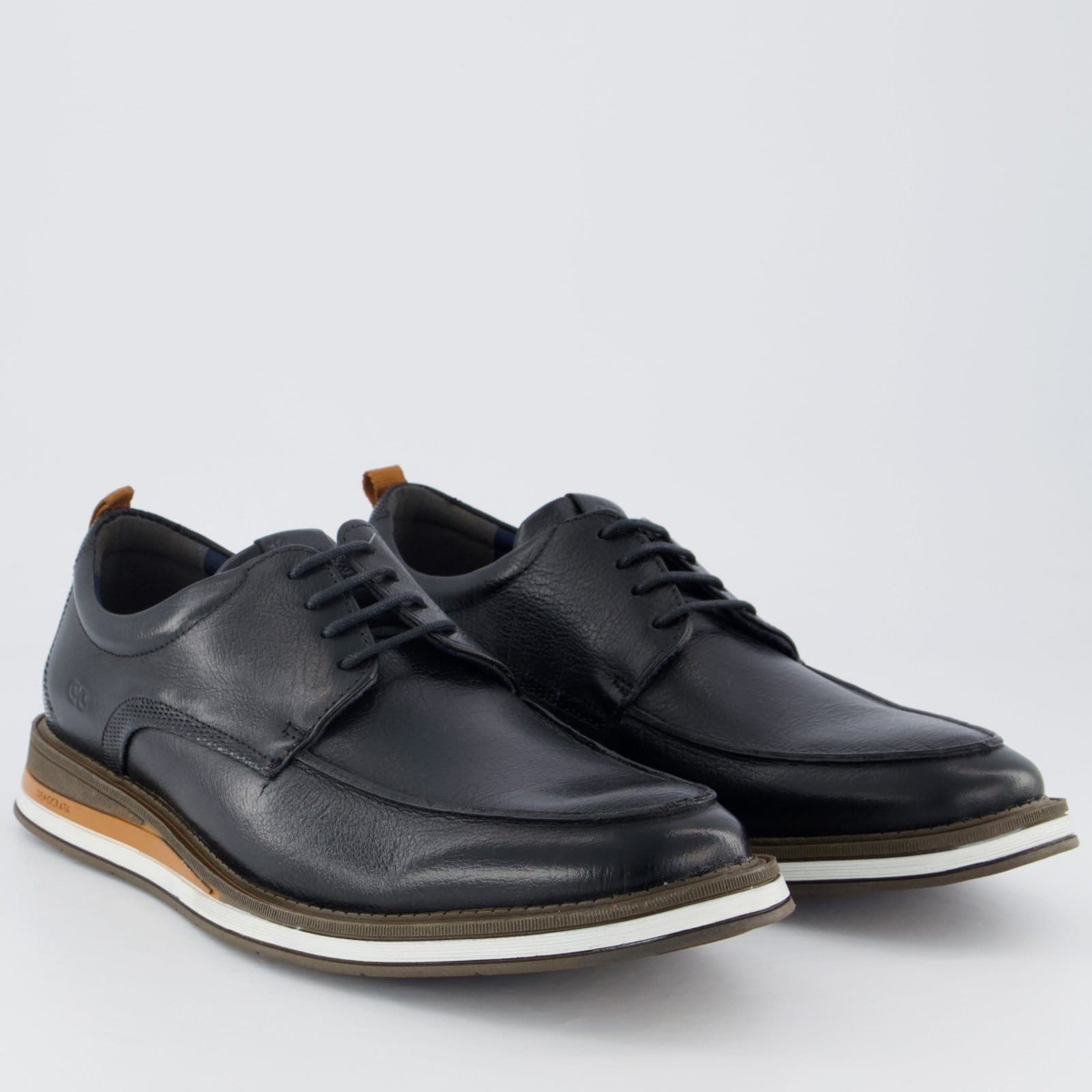 Vista 2 Sapato Democrata Type e Branco DEMOCRATA preto