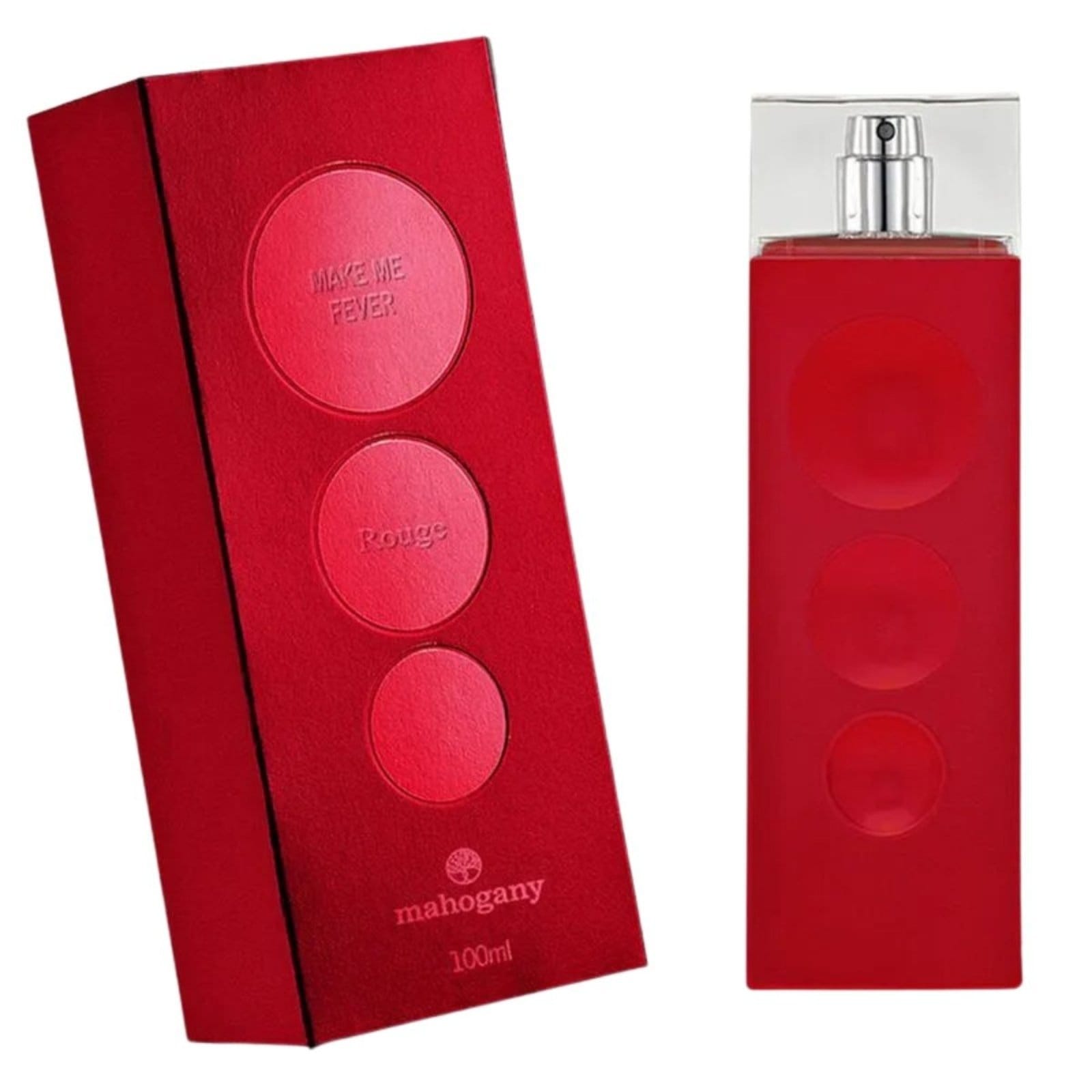Mahogany Fragrância Make Me Fever Rouge - 100 Ml
