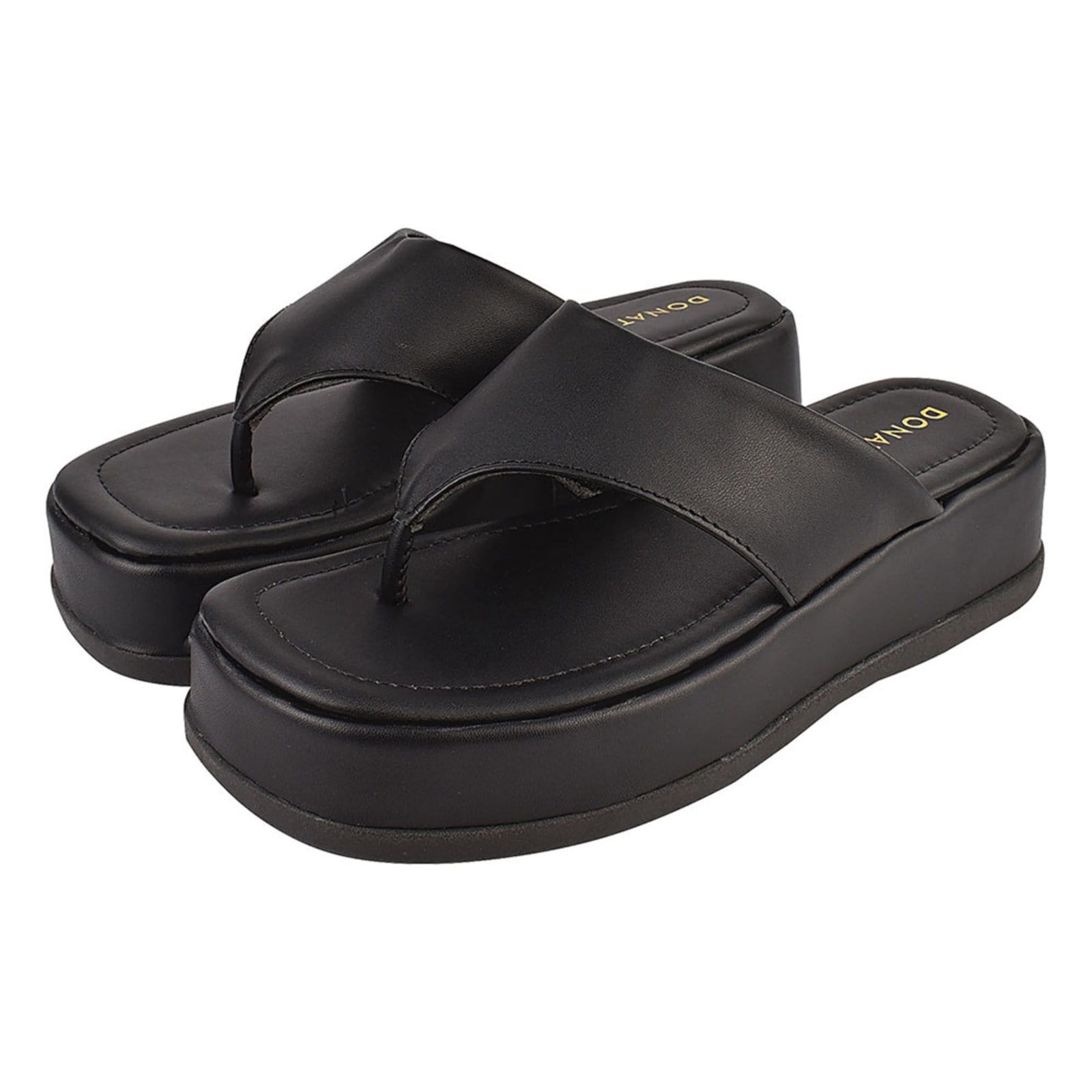 Sandália Chinelo Plataforma Feminina CM Calçados Santorine Confort