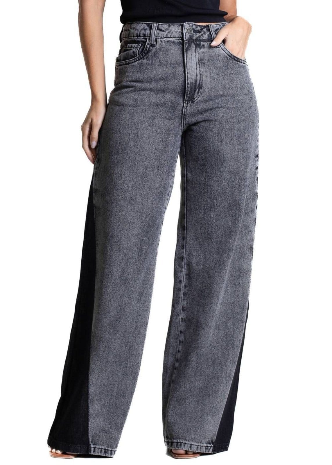Calça Jeans Sawary Wide Leg - 282300
