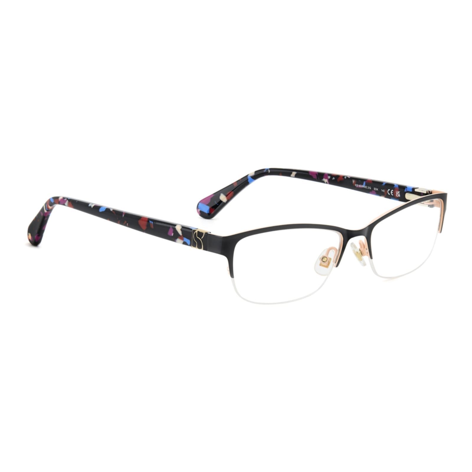 Vista 2 Armação de Óculos Kate Spade KS Marnie 2/G Sdk Kate Spade preto