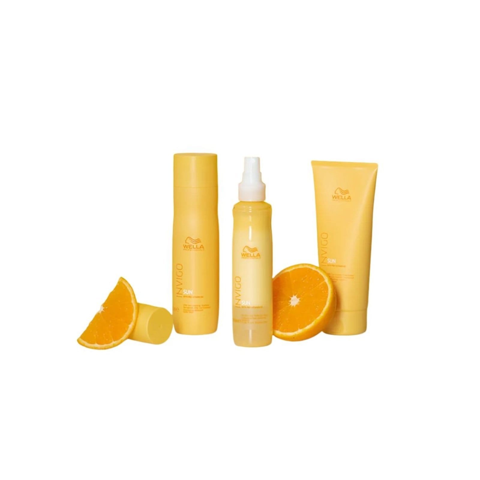 Vista principal Kit Sun Wella Invigo Shampoo + Condicionador - Protetor Uv Hair Wella unico