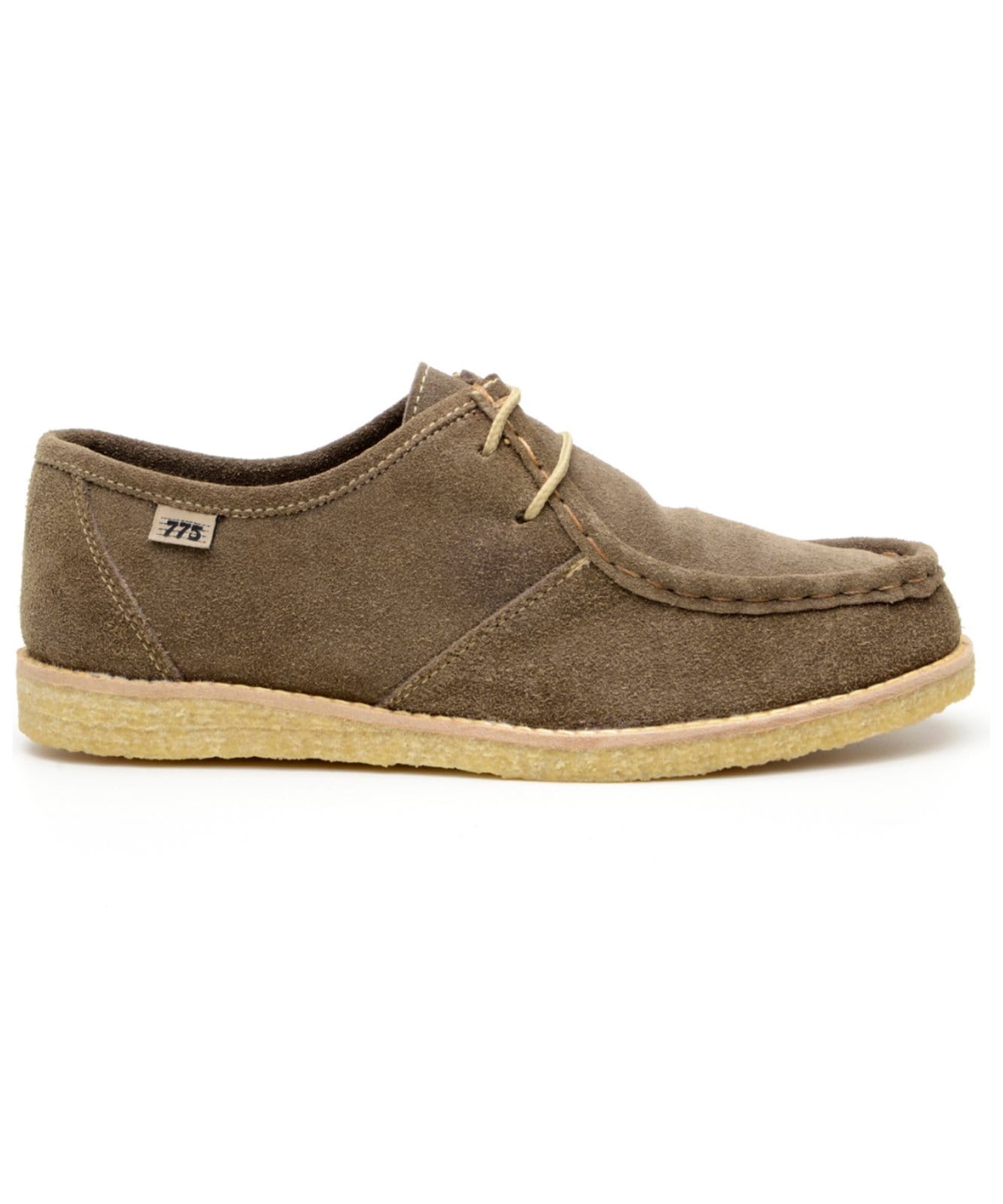 Sapato Social London Cacareco Mocassim Camurça Acastanhado Vintage Casual Estilo e Conforto