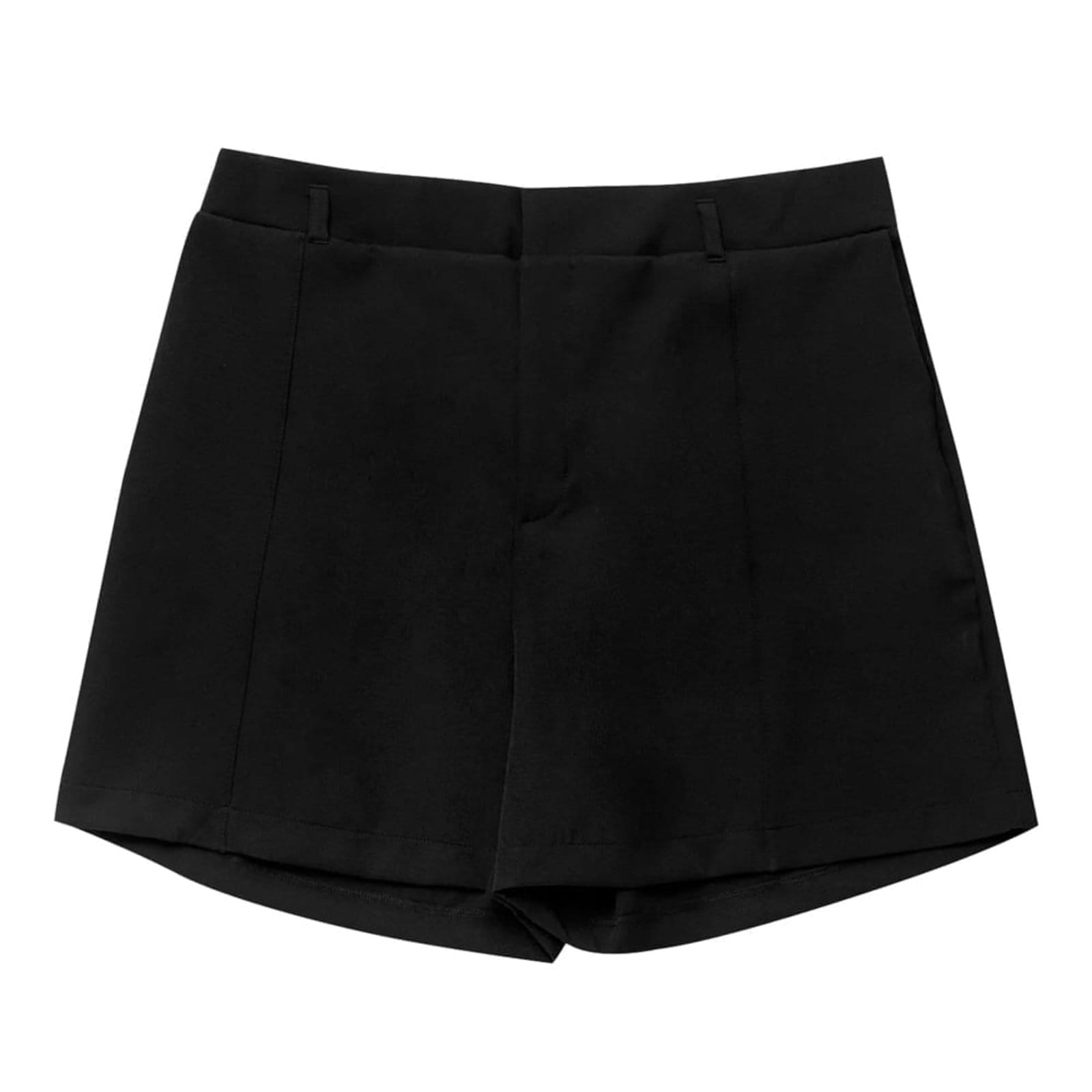 Vista 2 Short Feminino Secret Glam Plus Size Alfaiate Rovitex preto