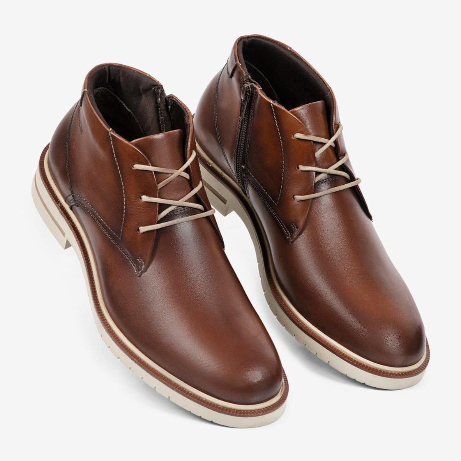 Vista 2 Sapato Casual Firenze 5437-704J FERRACINI marrom