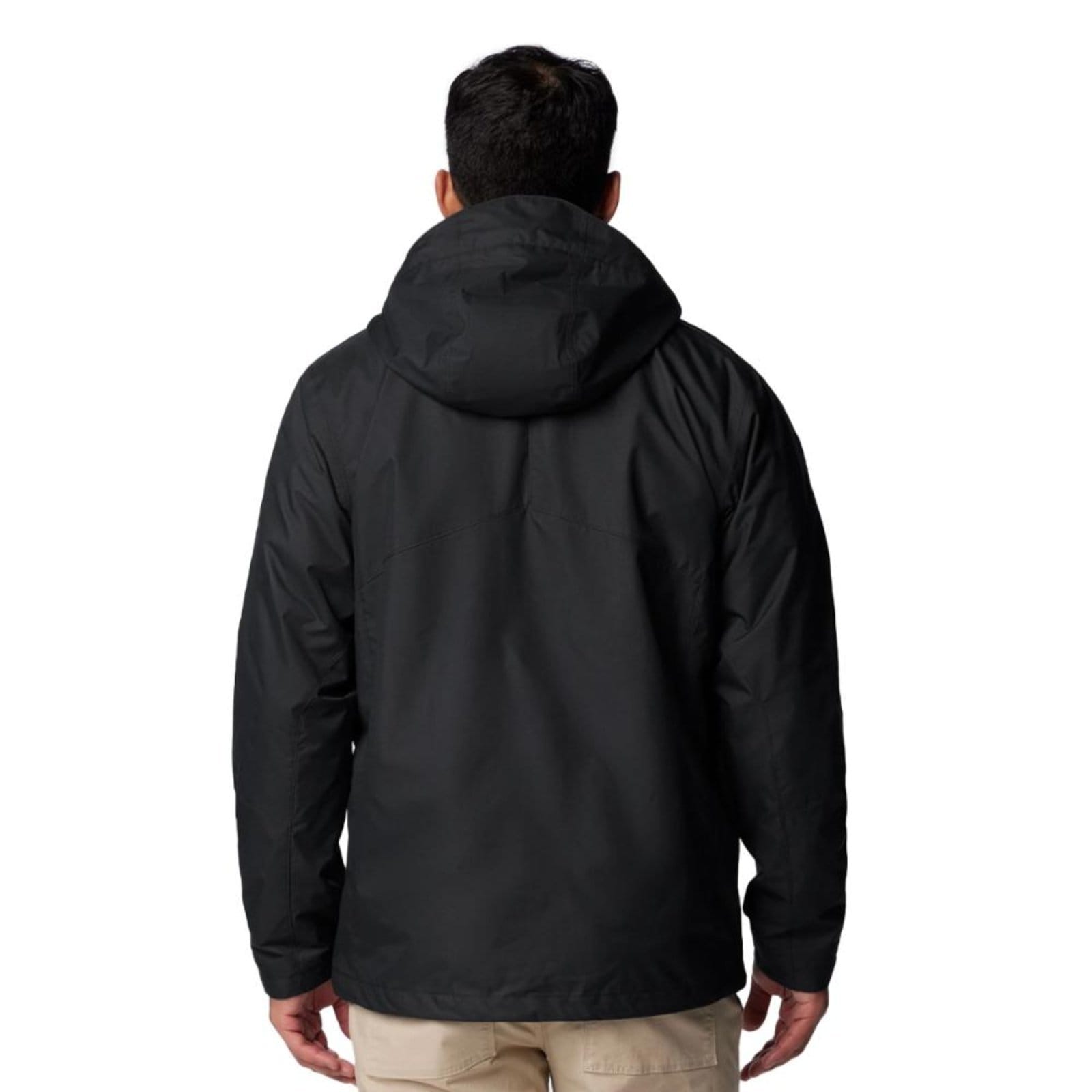 Vista 2 Jaqueta Columbia Masculina Bugaboo III Fleece Interchange Neve Columbia preto