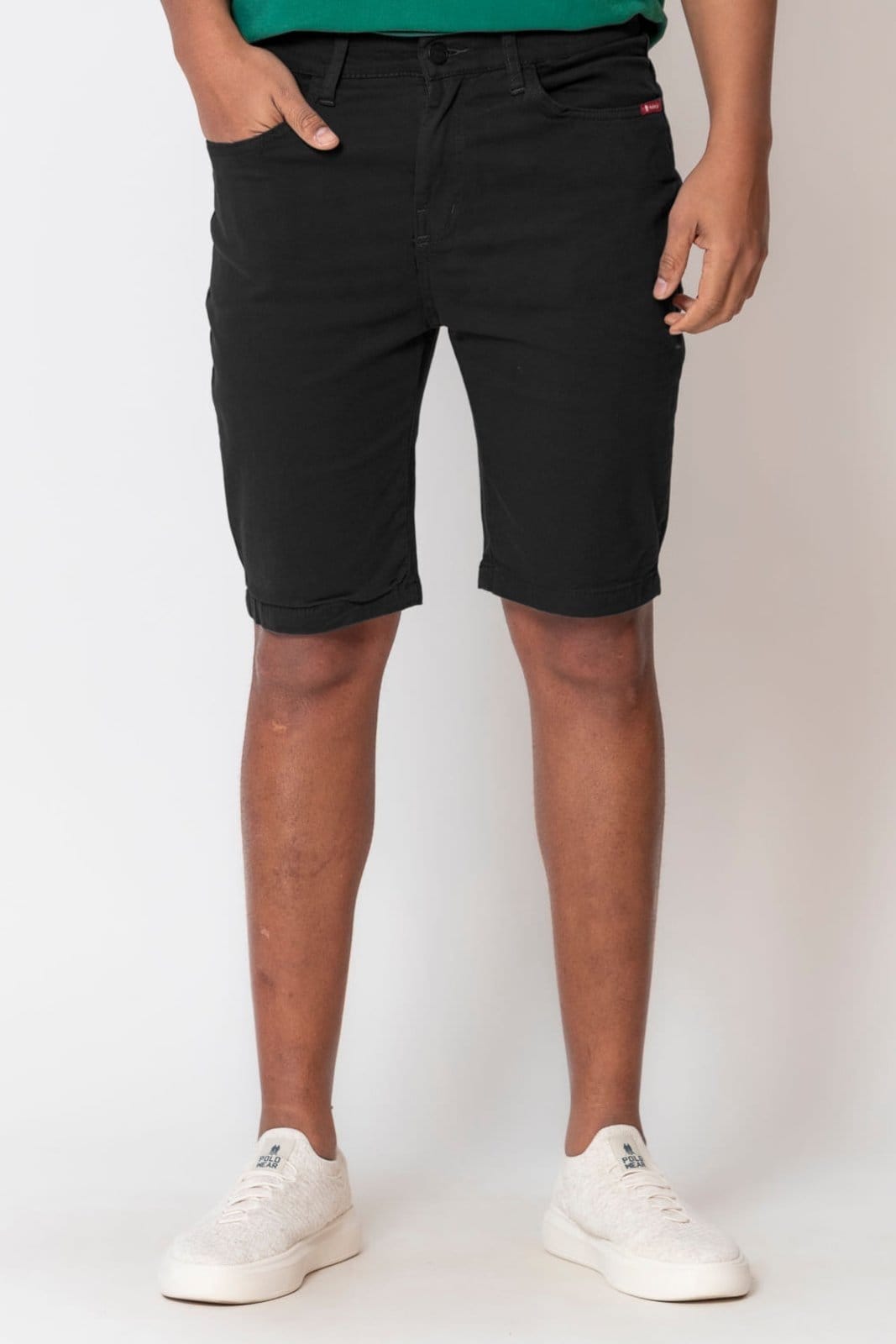 Bermuda Masculina Sarja Slim Polo Wear