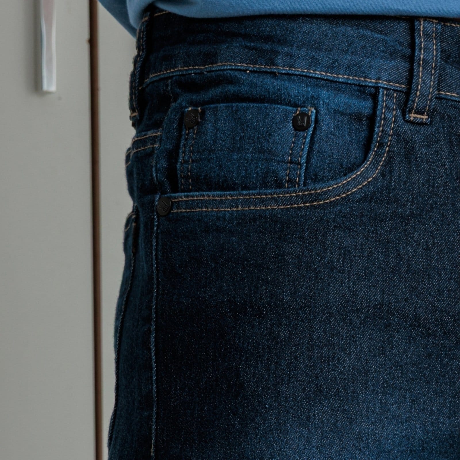 Vista 2 Calça Jeans Regular Masculino Revanche Trieste Revanche unico