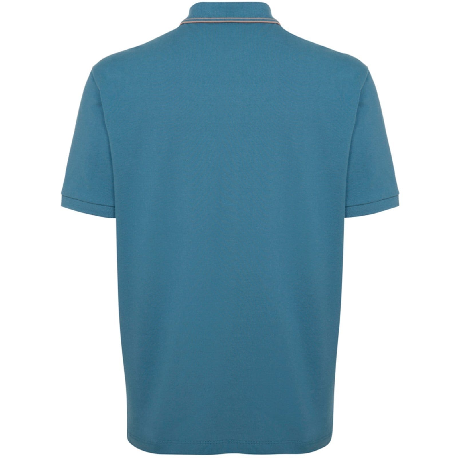 Vista 2 Camisa Polo Individual Basic Comfort Pr26 Masculino Individual azul