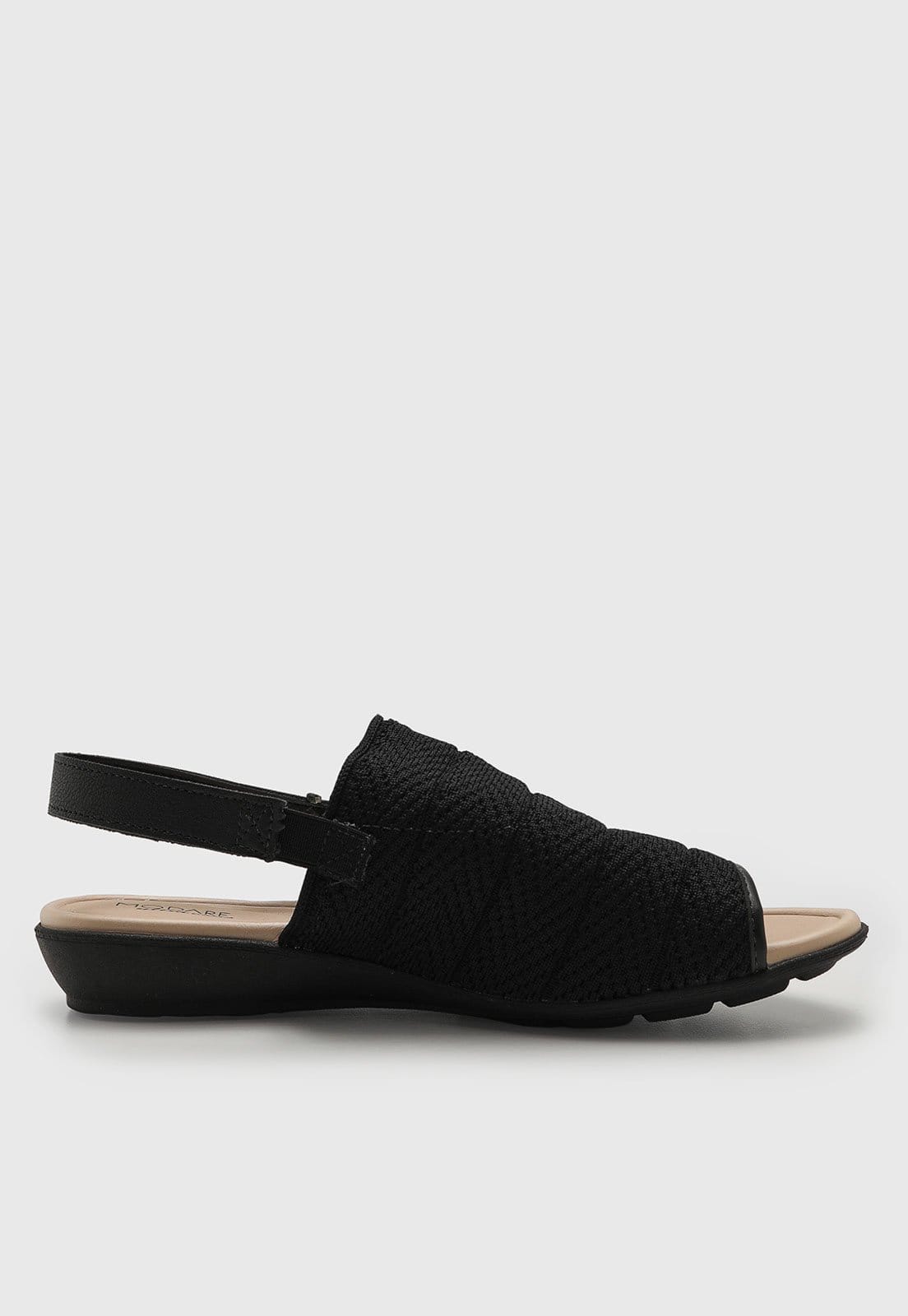 Vista 2 Rasteira Feminina Modare Fechada Preta MODARE preto