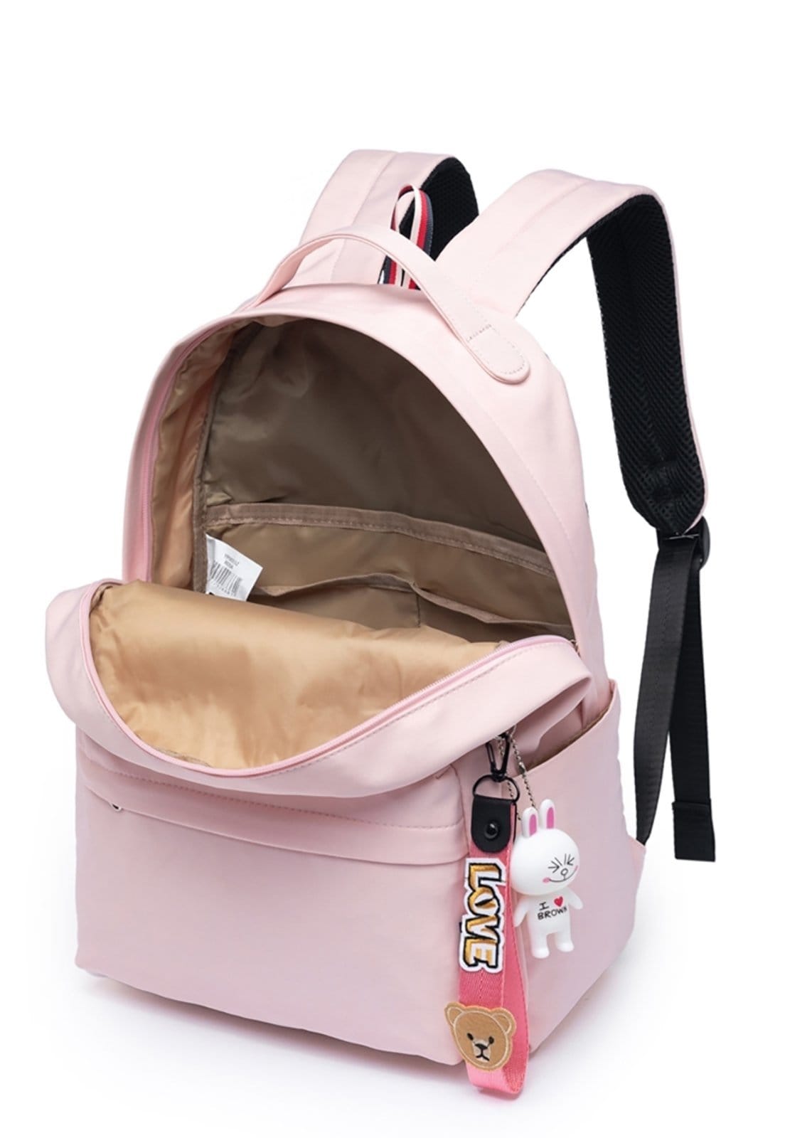 Vista 2 Infantil - Mochila Yupe Bolsa Resistente Espaçosa Casual Escolar Juvenil Notebook YUPE rosa