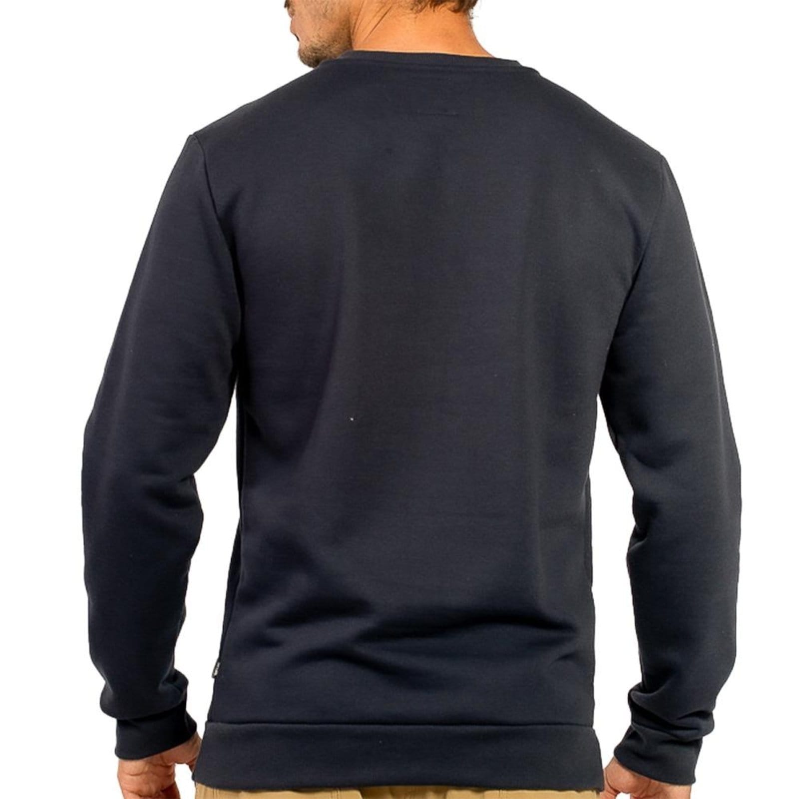 Vista 2 Moletom Rip Curl Careca Brand Logo WT24 Masculino Dark Navy Rip Curl azul marinho navy