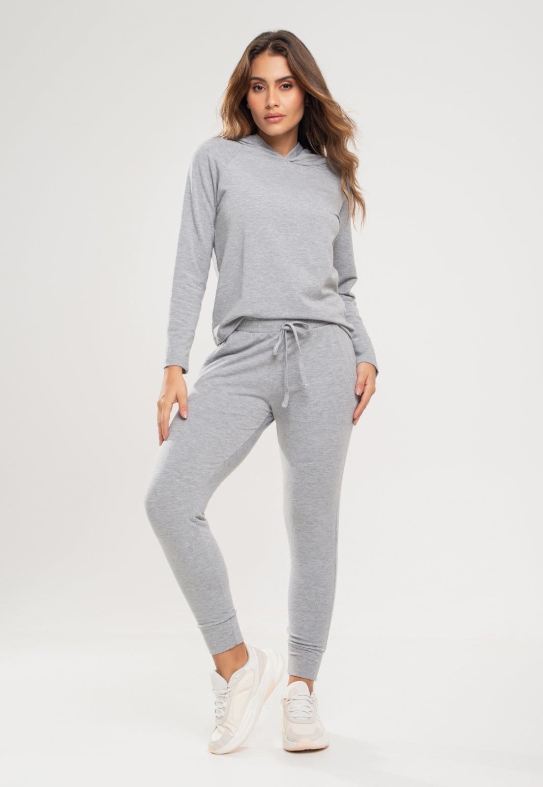 Calça Salvatore Comfy Jogger Moletinho Mescla