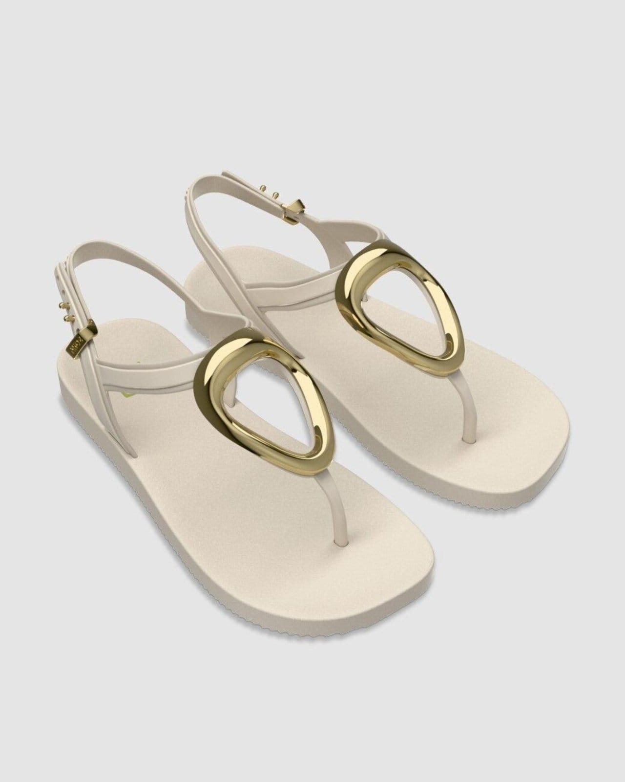 Vista principal Sandália Feminina Zaxy Fancy Off-white Zaxy off-white white