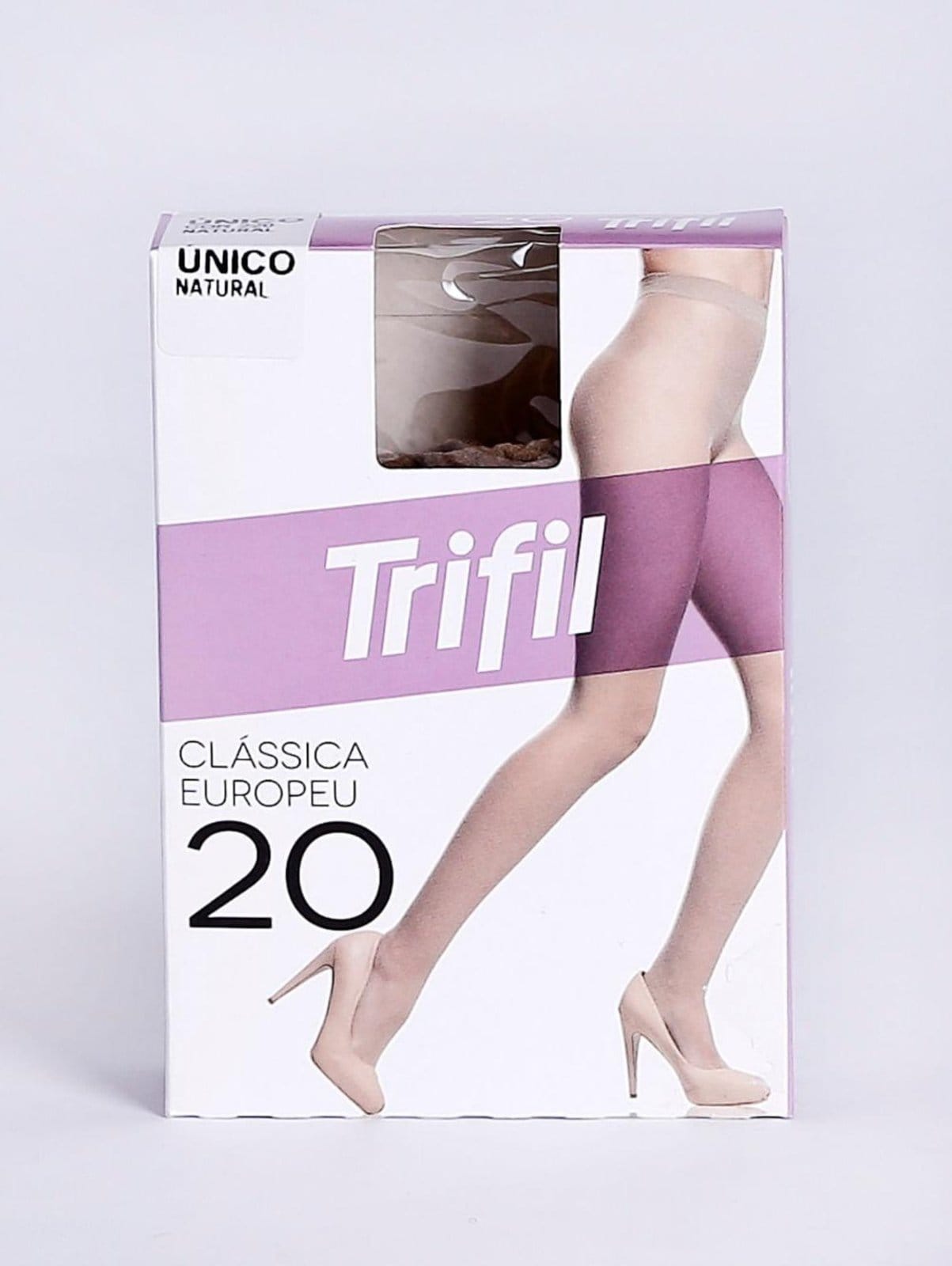 Meia-Calça Clássica Europeu Fio 20 Trifil Feminina NATURAL