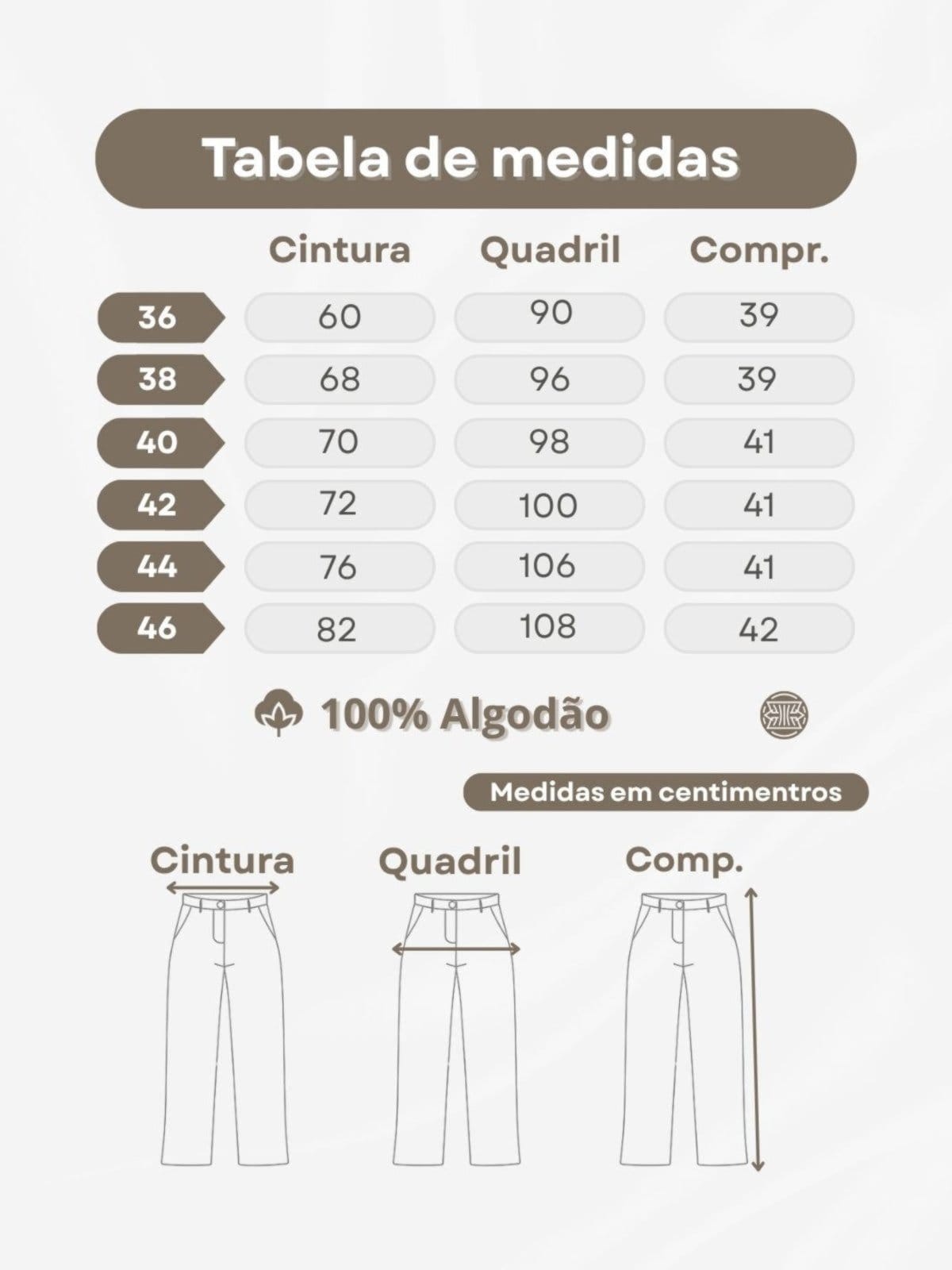 Vista 2 Shorts Sarja Alfaiataria Areia Feminino Crawling bege