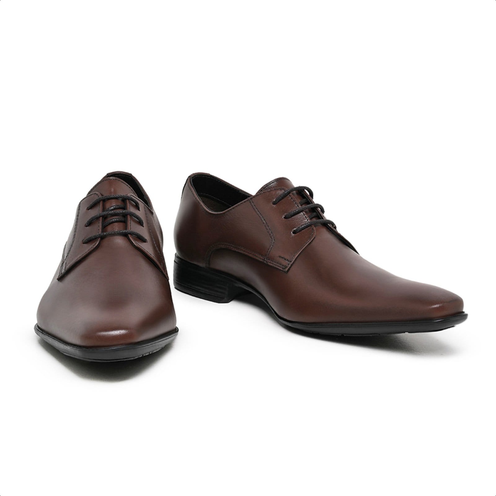 Vista 2 Sapato Social Malbork em Couro Estilo Italiano 34670M Malbork marrom