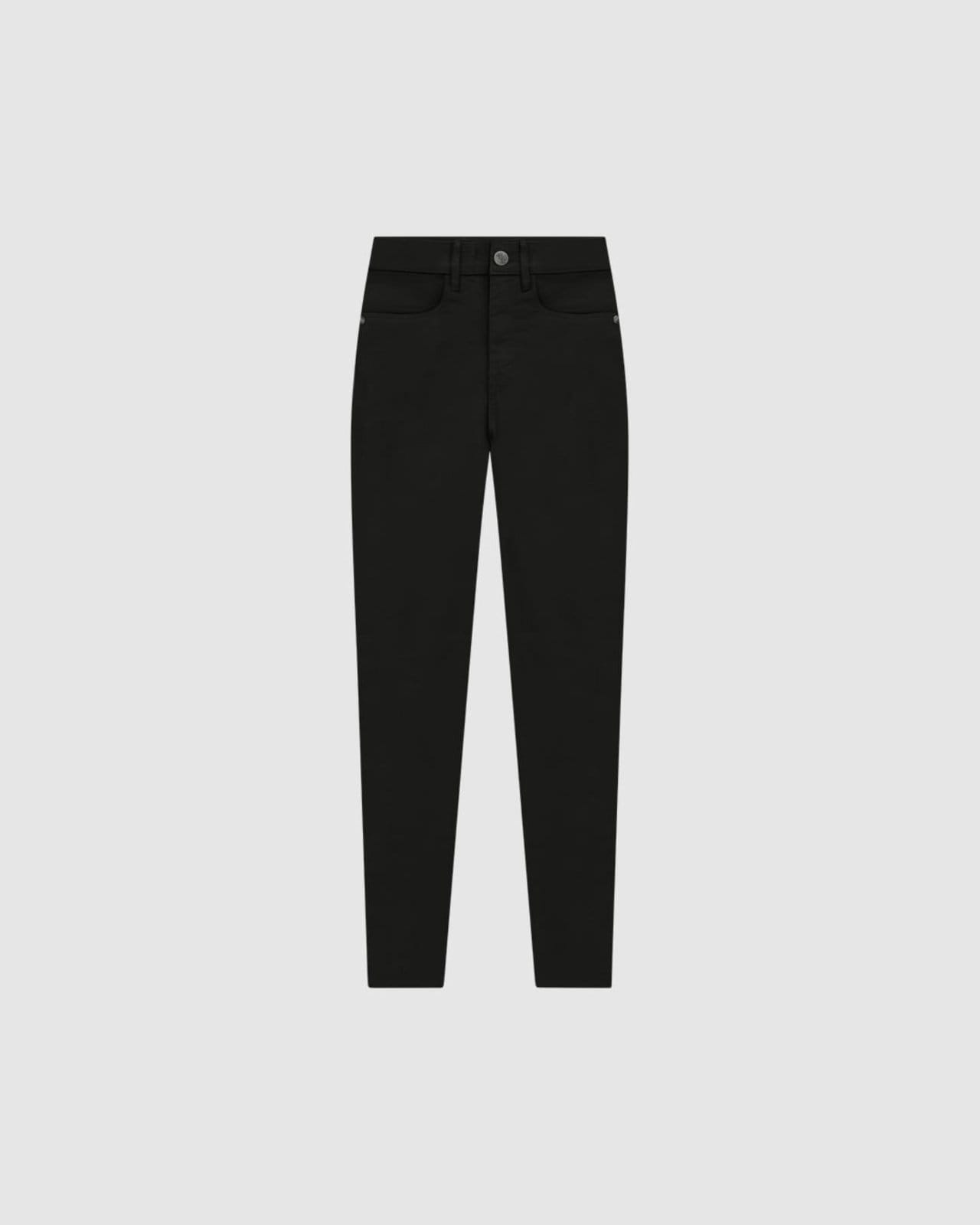 Vista 2 Calça Feminina Super Skinny Em Sarja Com Elastano Enfim preto