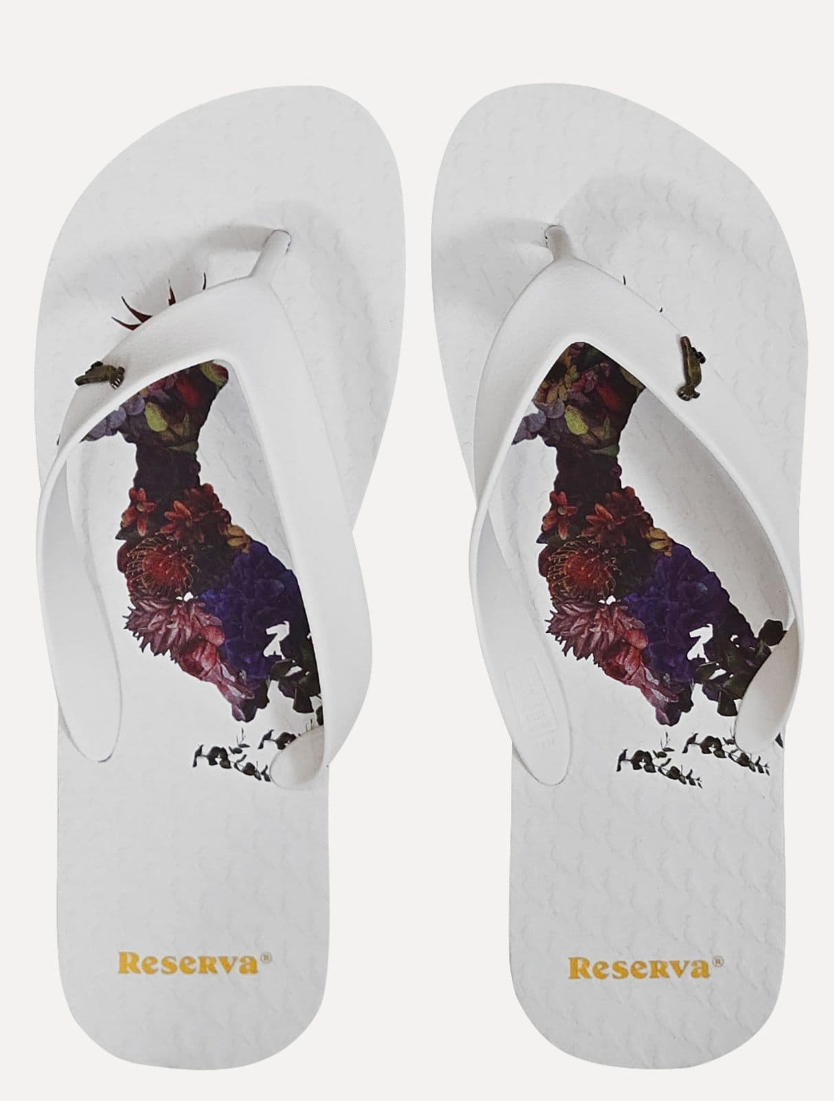 Chinelo Reserva Masculino Pica-Pau Flores