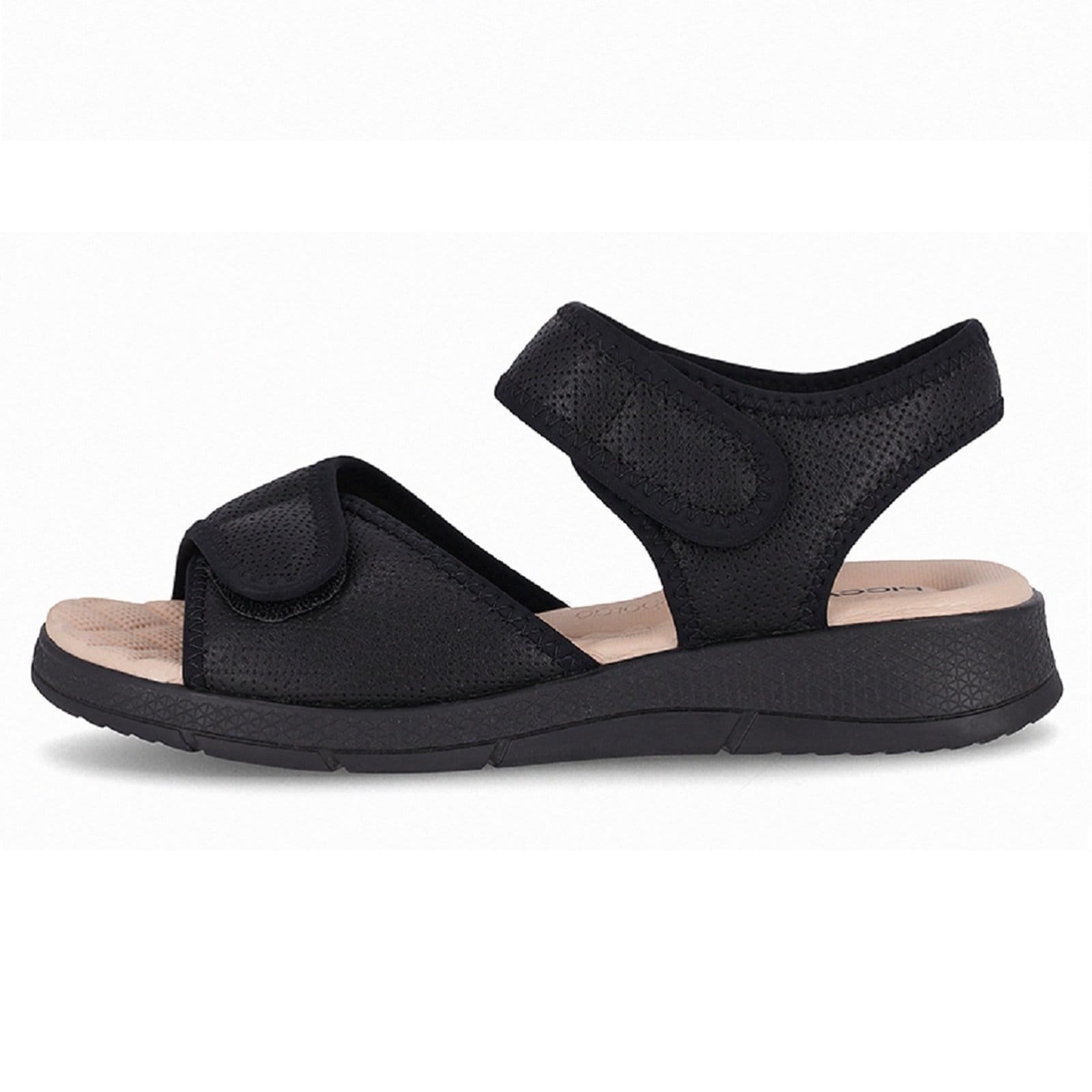 Sandália Anabela Esporão Piccadilly Elastano Ajustável