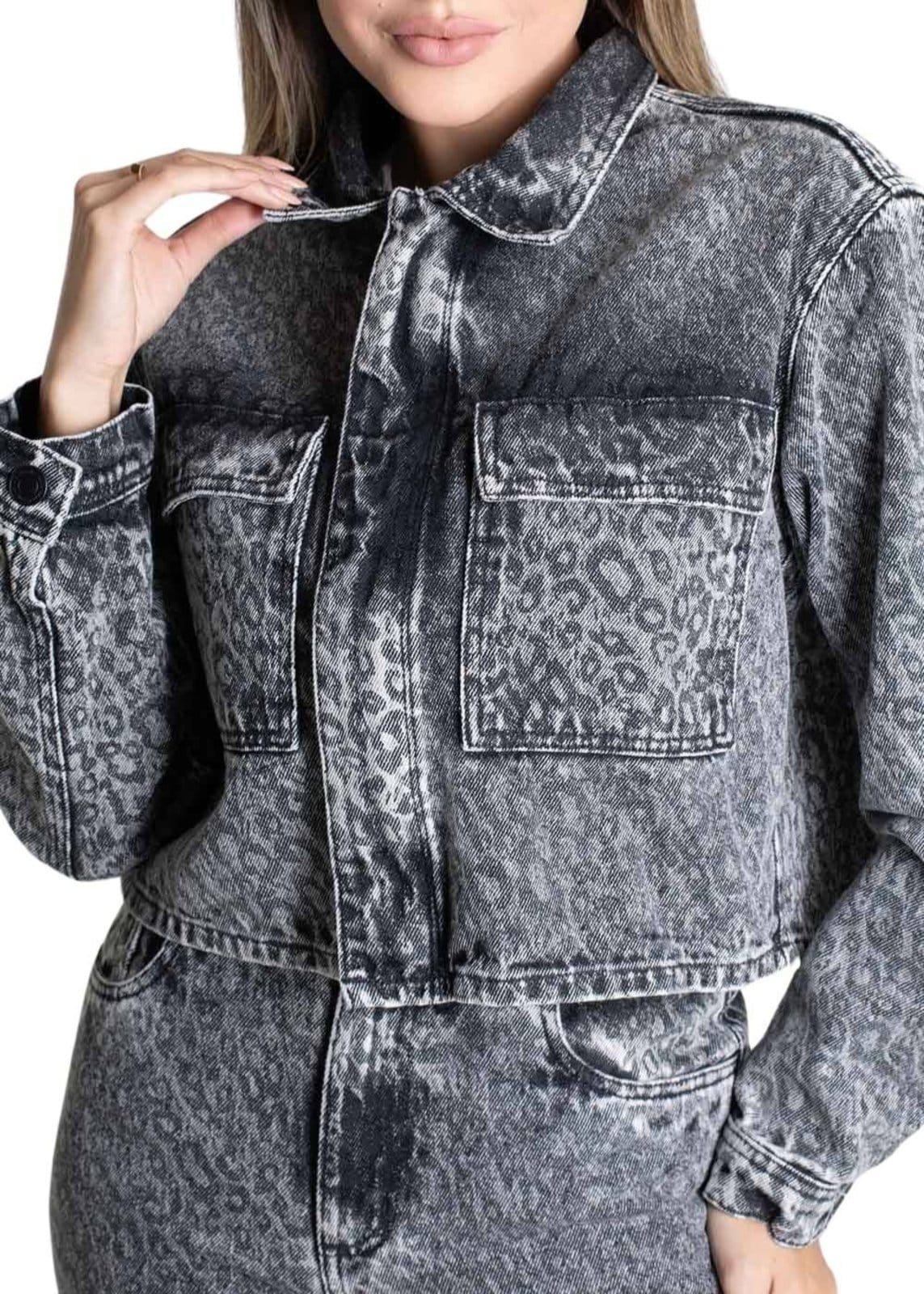 Vista principal Jaqueta Sarja Sawary - 279481 Sawary preto