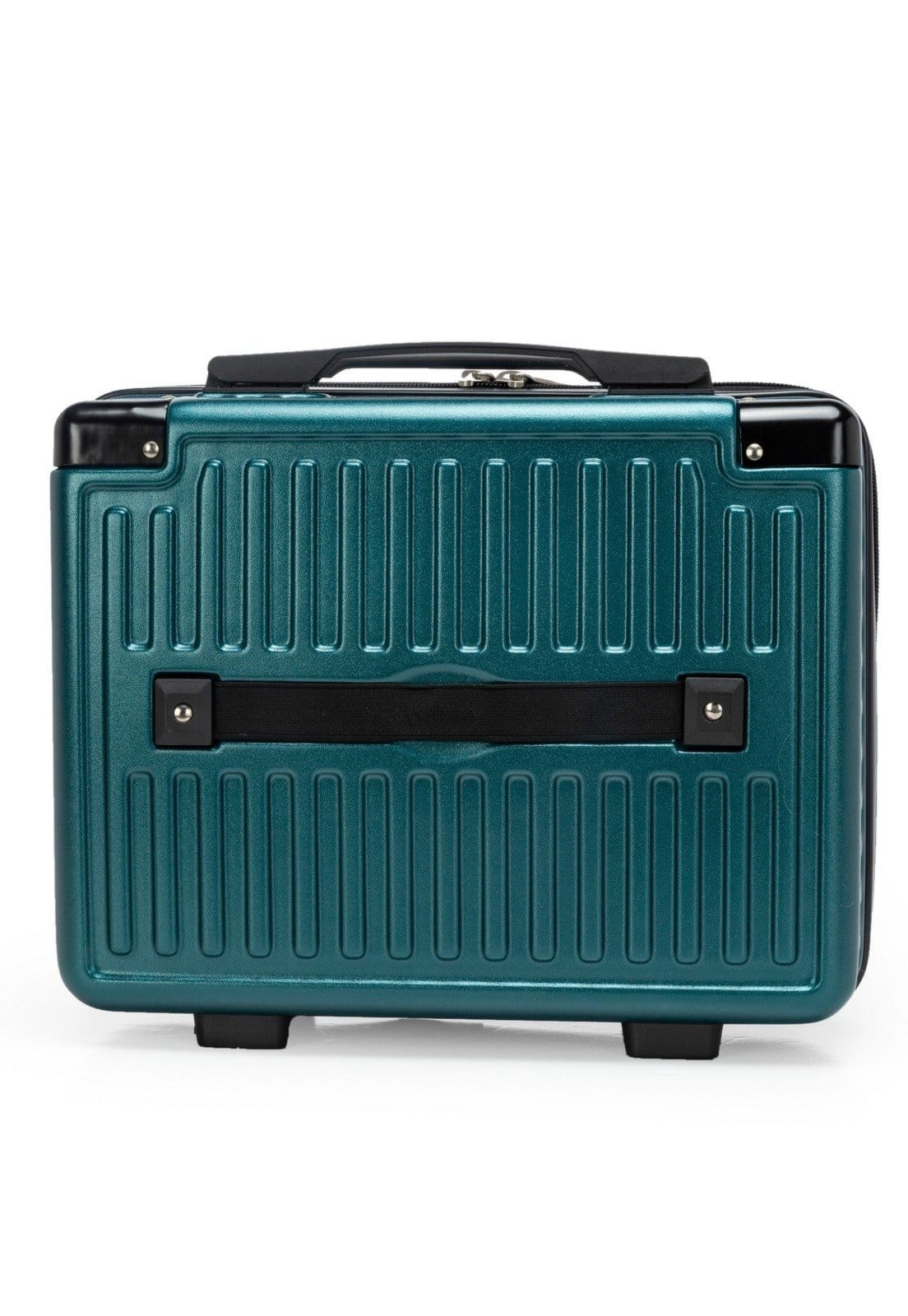 Vista 2 Nécessaire Lequeen Bolsa Frasqueira Viagem Maquiagem Lequeen verde