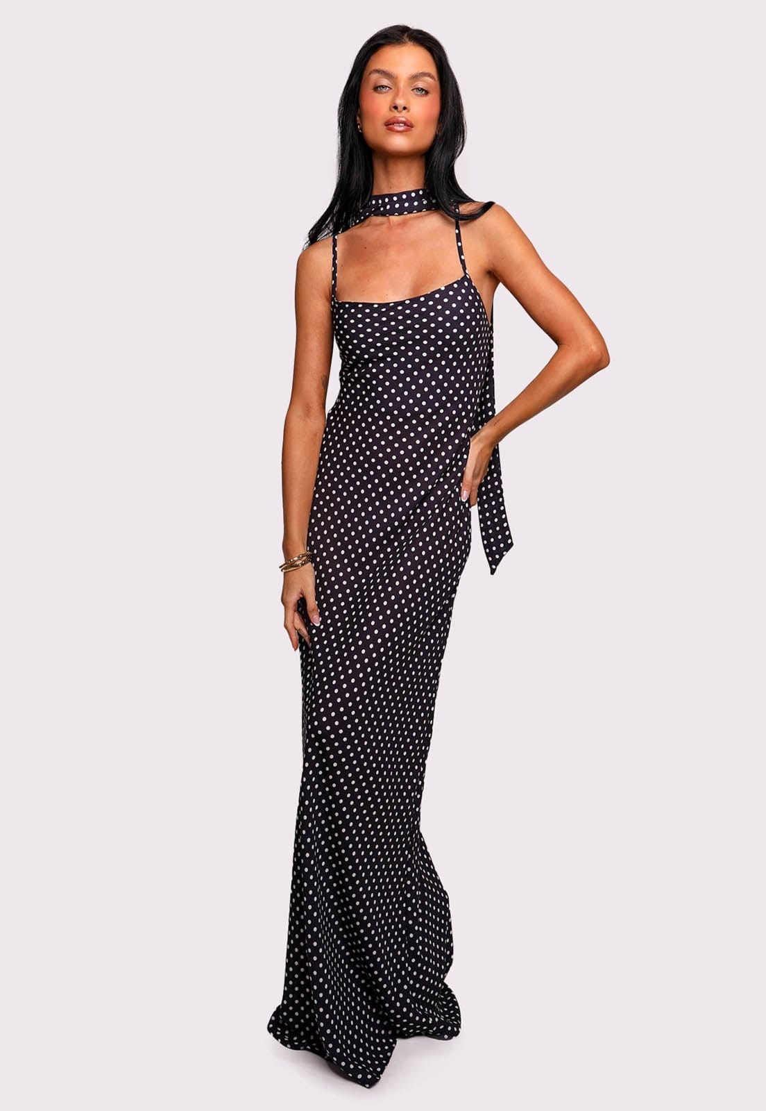 vestido estampado poá la dolce vita Mundo Lolita