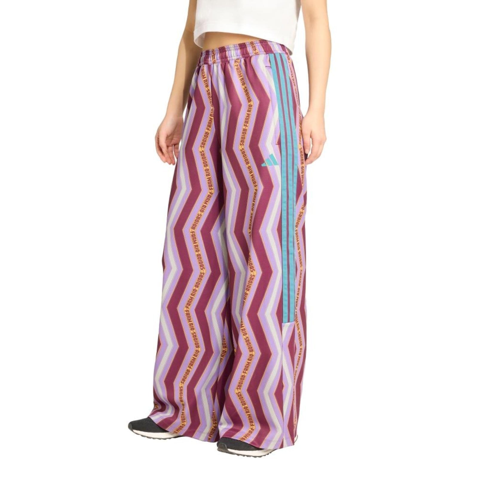 Vista principal Calça esportiva adidas x FARM Tiro adidas Sportswear Adidas preto