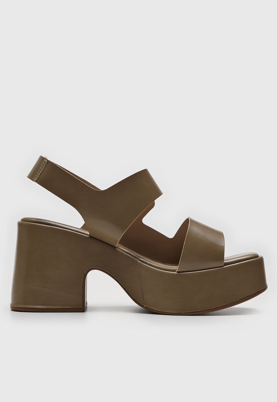 Vista 2 Sandália Meia Pata Via Mia Tachas Via Mia marrom