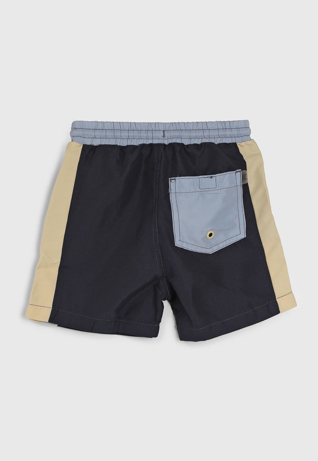 Vista 2 Infantil - Shorts Hering Blocos de Cor Hering Kids azul marinho