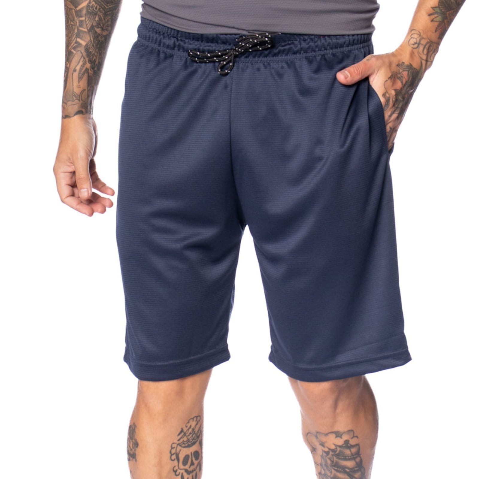Bermuda Masculina Ninety Eight N-Dry Cintura Média Marinho