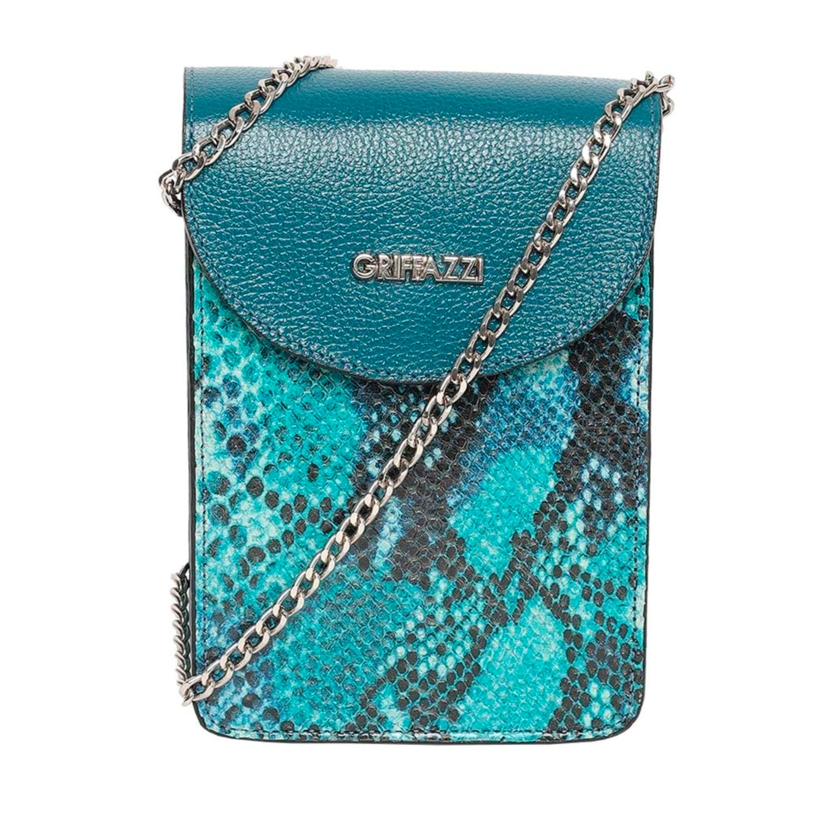 Bolsa de Couro Griffazzi Petróleo