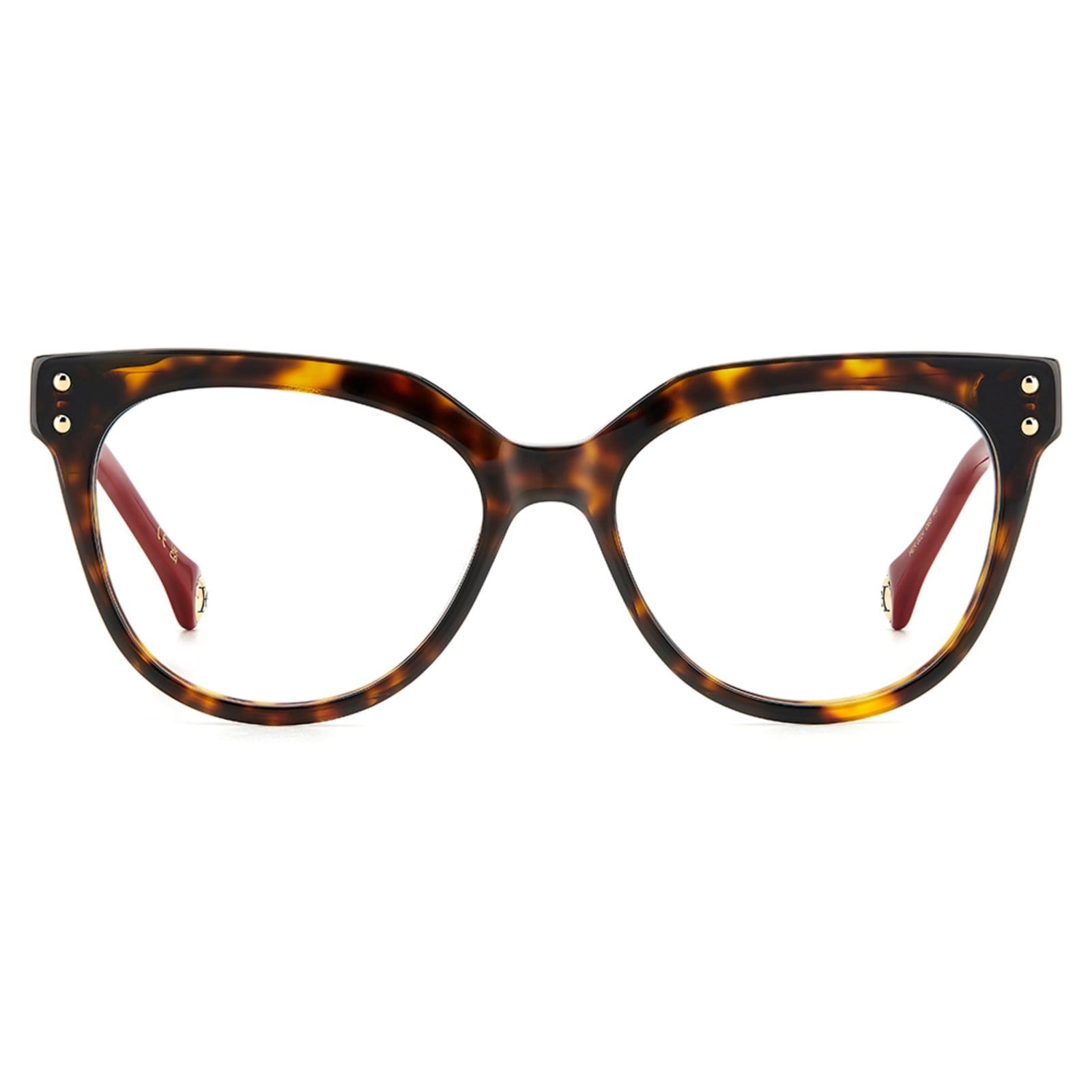 Vista 2 Armação de Óculos Carolina Herrera Her 0224 O63 Havana Carolina Herrera marrom