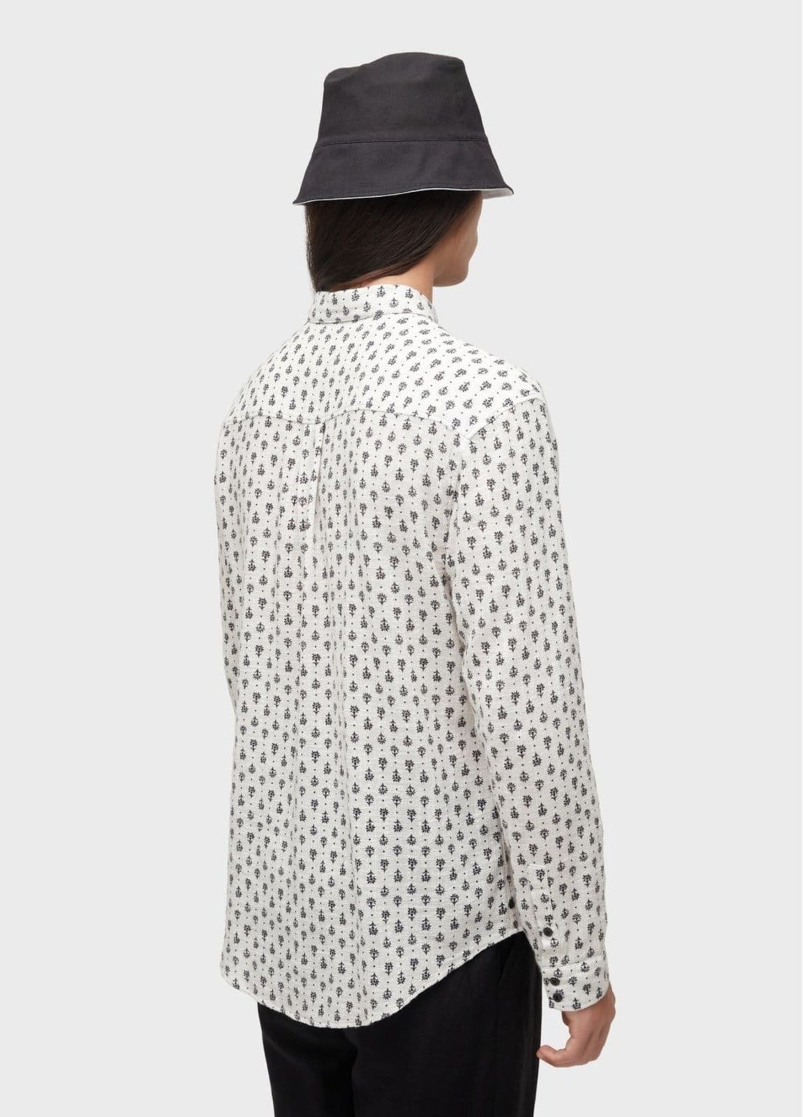 Vista 2 Camisa bloom Osklen off-white