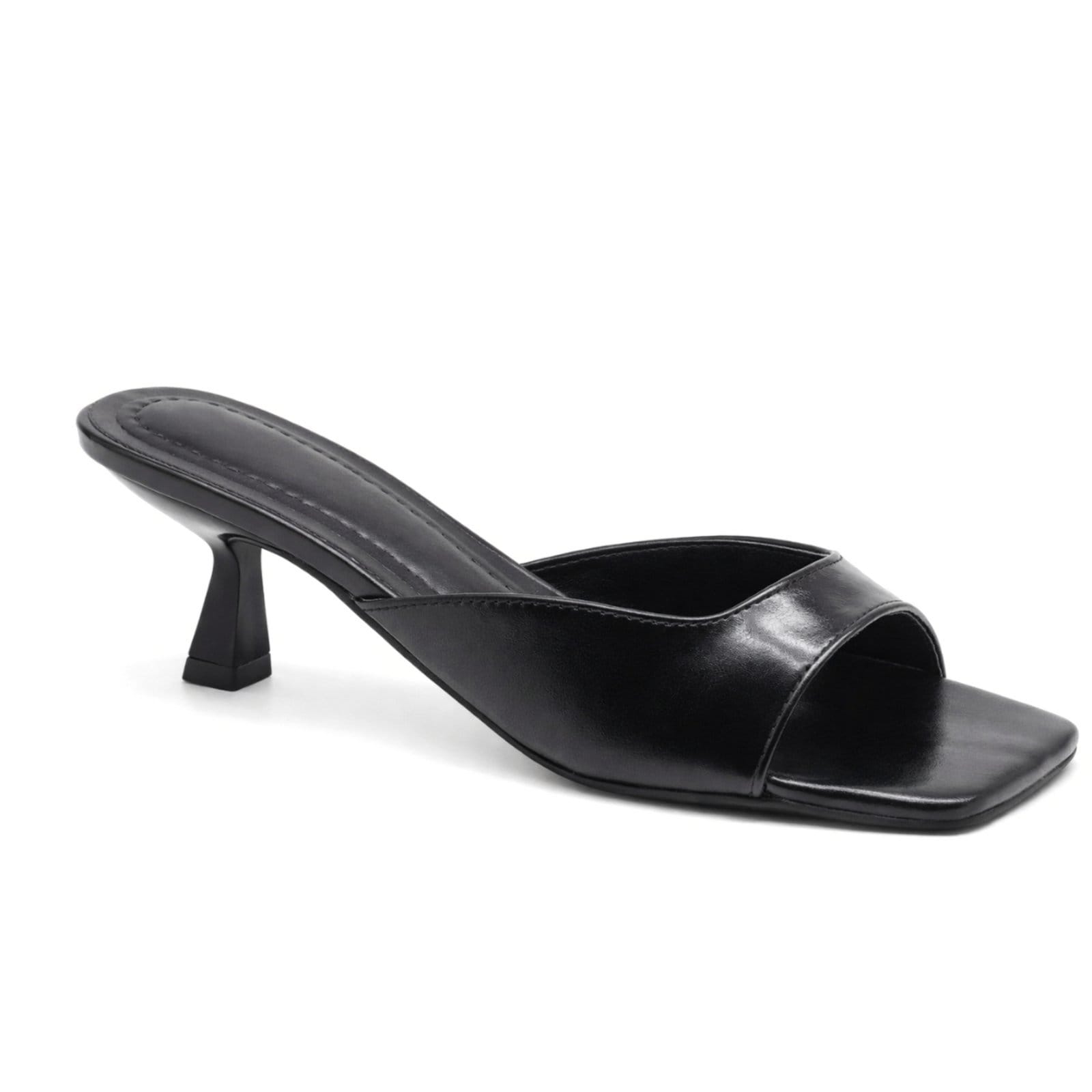 Sandália Feminina Salto Baixo Tamanco Dedo Delicado Sete Sales 5414