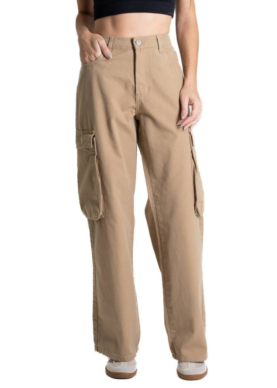 Calça Sarja Sawary Wide Leg - 280760