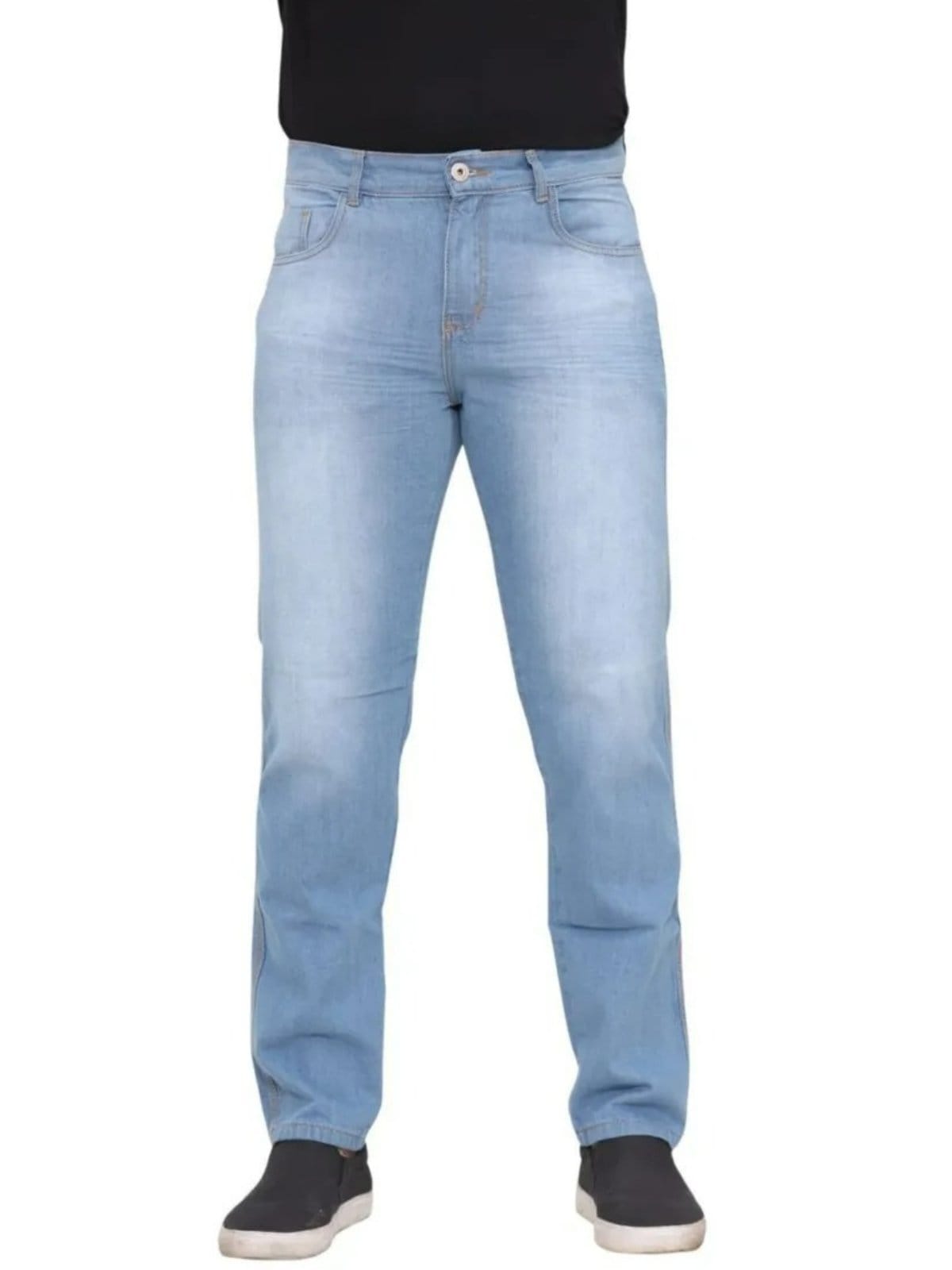 Calça Masculina Jeans Light Tradicional Delave