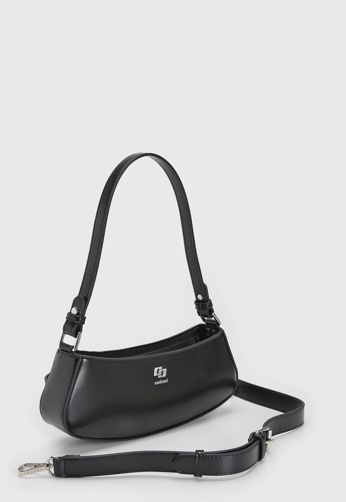 Vista 2 Bolsa Feminina Colcci Alça Dupla Preta Colcci preto